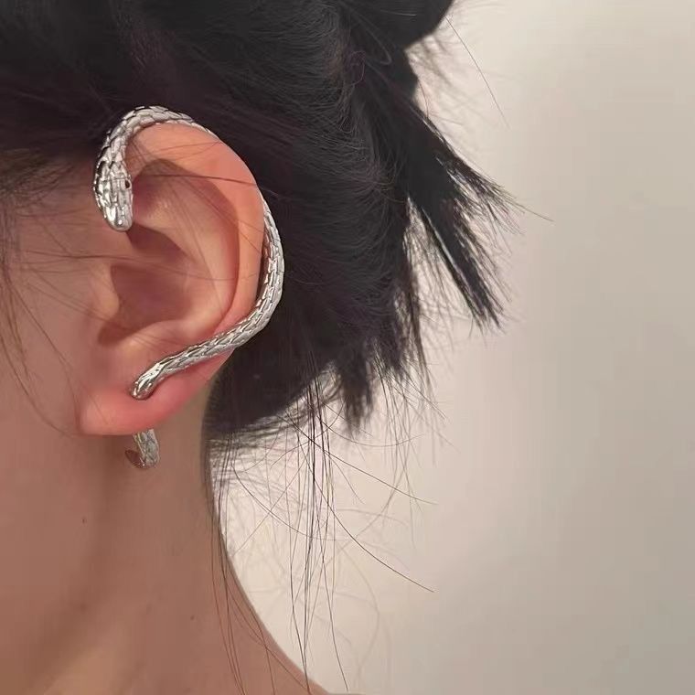 Jewelry Vibe Earrings One Pairs Chrome Jewelry Size ONE SIZE - 2 Thumbnail