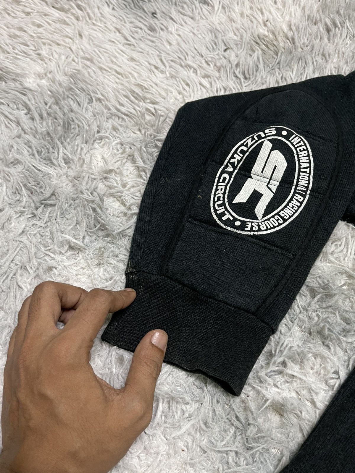 Japanese Brand VINTAGE RACING JAPANESE SUZUKA CIRCUIT PADDLE SWEATSHIRT Size US L / EU 52-54 / 3 - 7 Thumbnail
