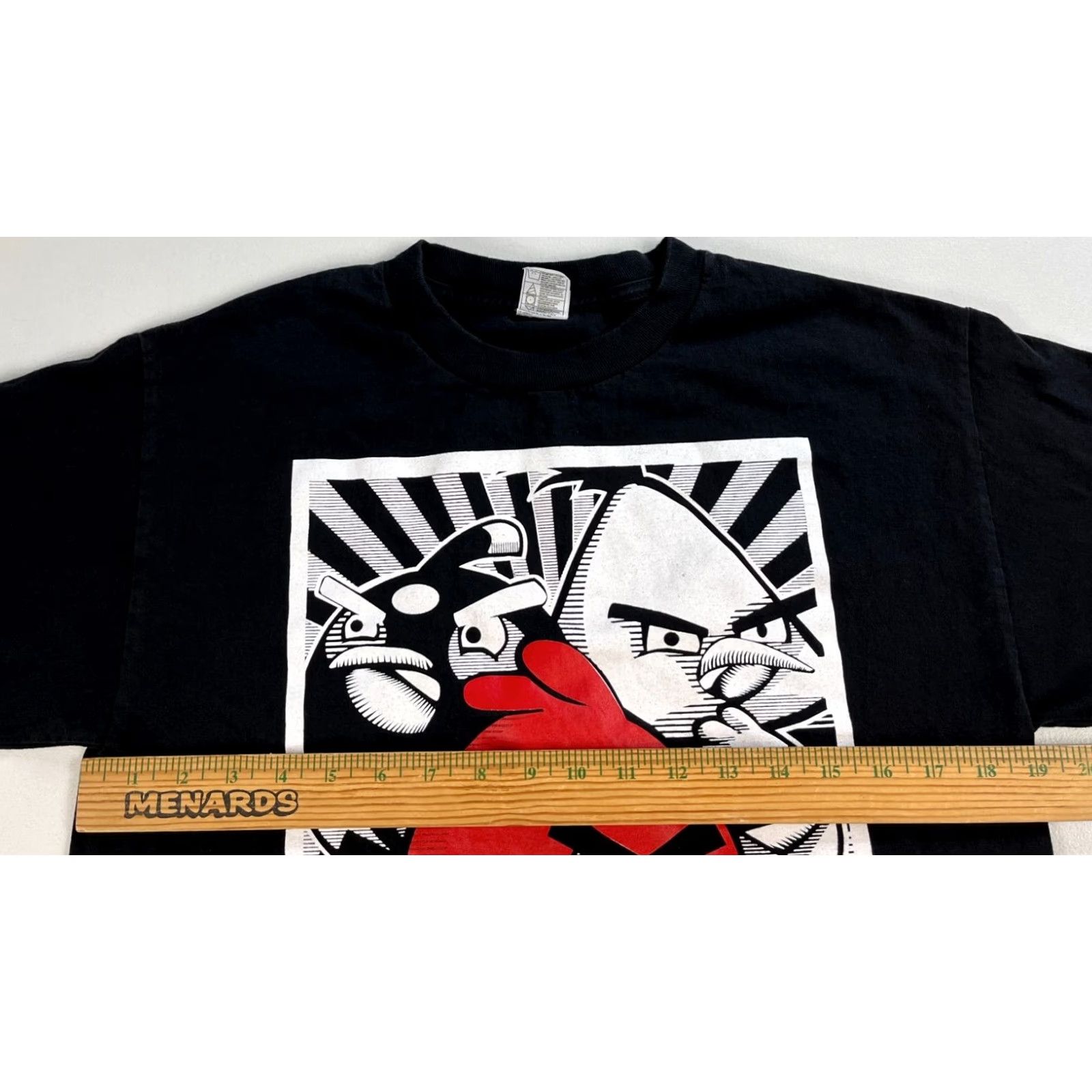 Vintage VINTAGE Angry Birds T-Shirt Unisex Adults M Black 100% Cotton Graphic Print Size Medium Size US M / EU 48-50 / 2 - 8 Thumbnail