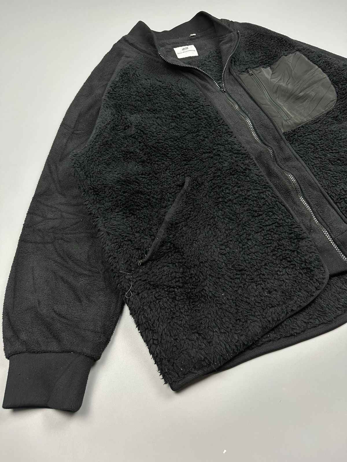 Japanese Brand × Uniqlo × White Mountaineering White Mountaineering X Uniqlo Zipper Fleece Size US XL / EU 56 / 4 - 3 Thumbnail