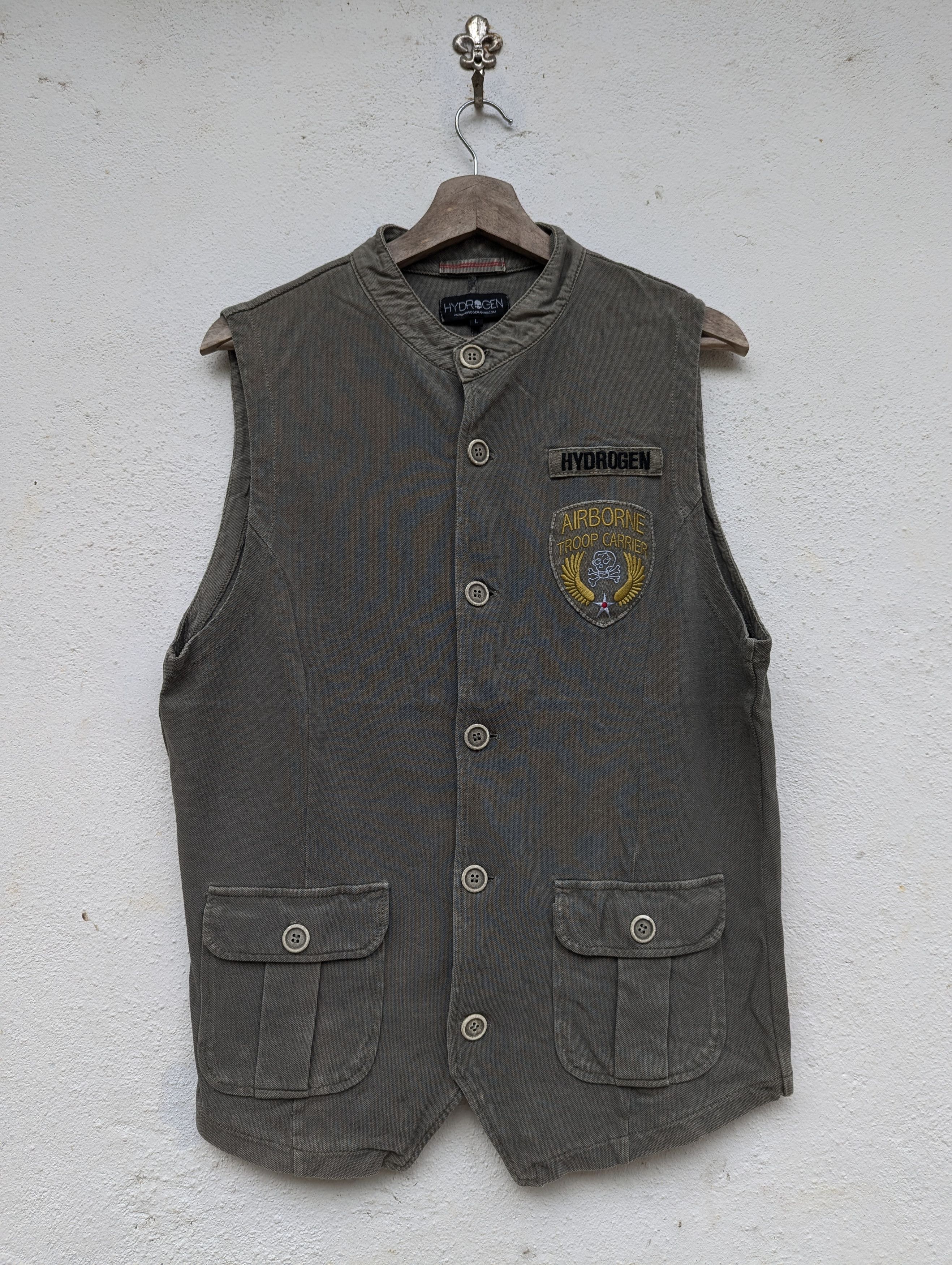 HYDROGEN HYDROGEN AIRBONE TROOP CARRIER VEST Size US L / EU 52-54 / 3 - 3 Thumbnail