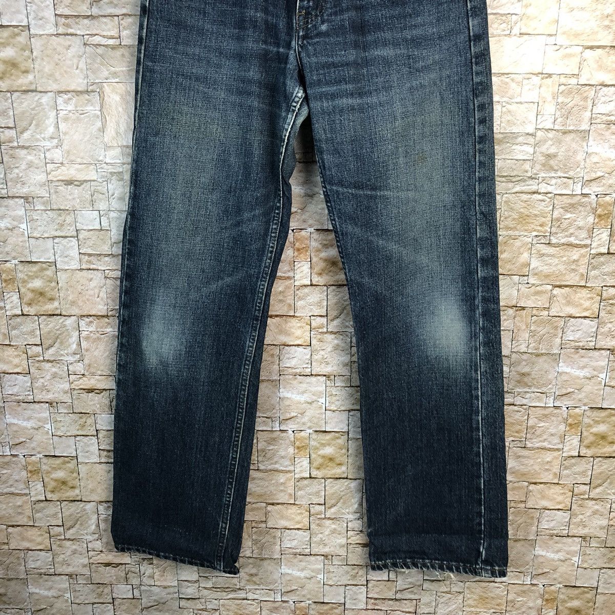 Levi's 534 Levis Blue Denim jeans Pants #7570 Size US 28 / EU 44 - 3 Thumbnail
