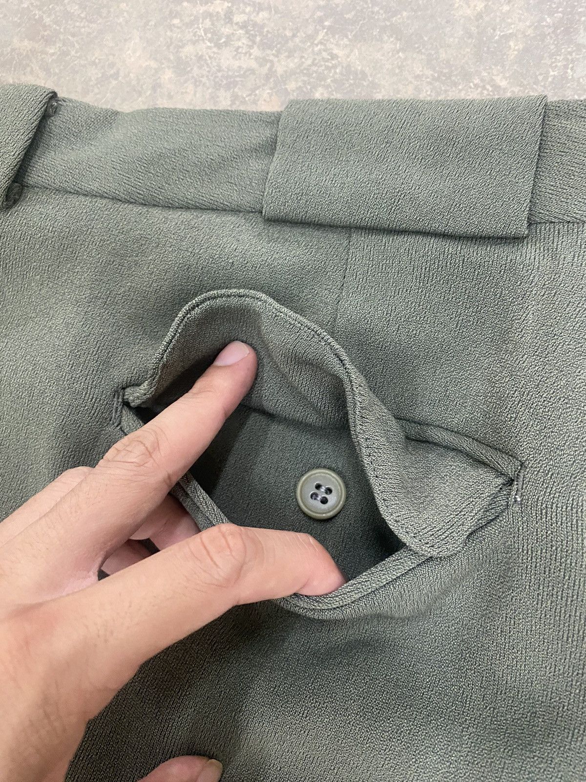 Ring Jacket THE ARMOURY X RING JACKET CASUAL PANTS PLEATED TROUSER BAGGY Size US 30 / EU 46 - 9 Thumbnail