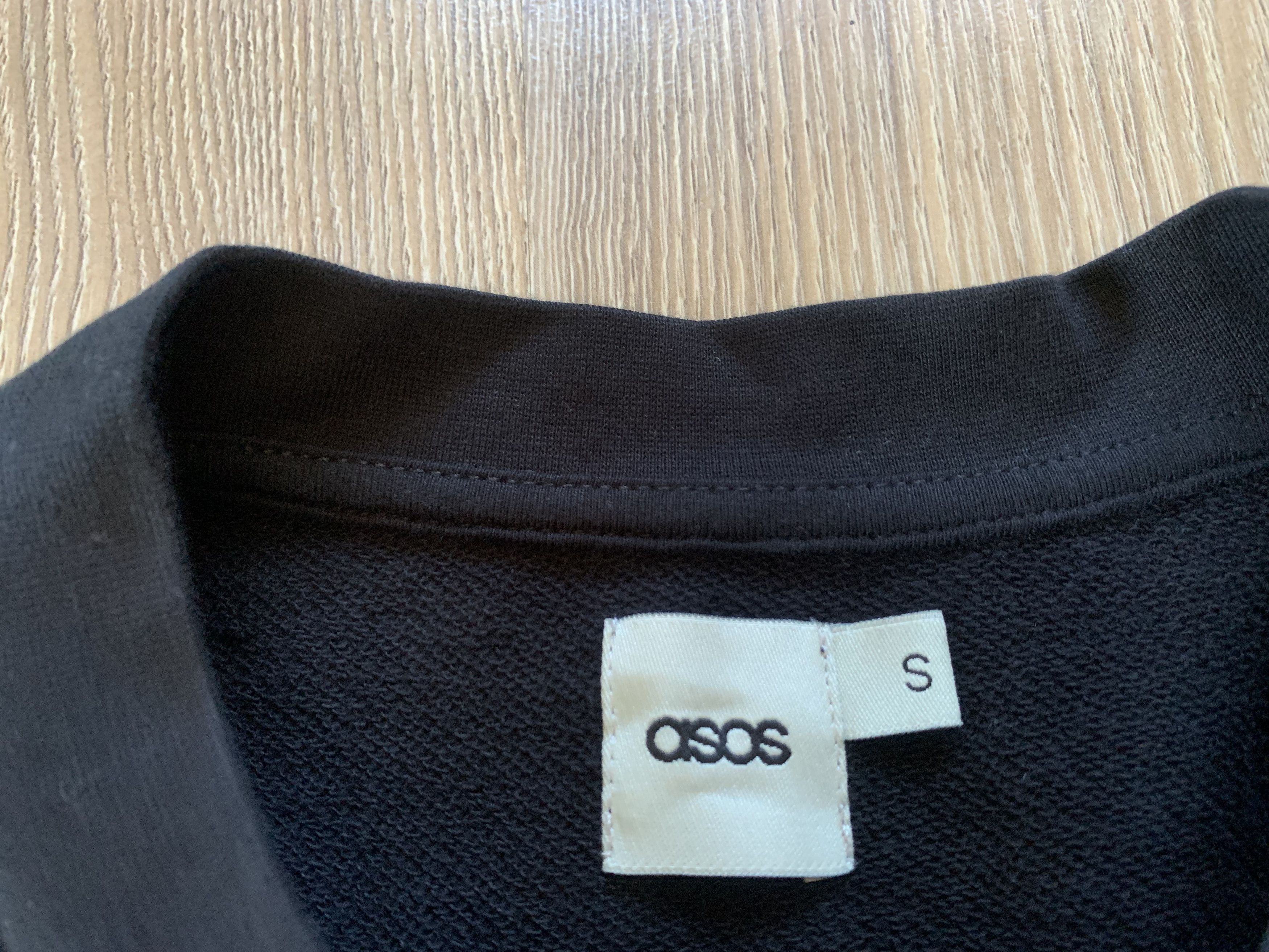 Asos ASOS Black Zip Olympic Jacket Size US S / EU 44-46 / 1 - 6 Thumbnail