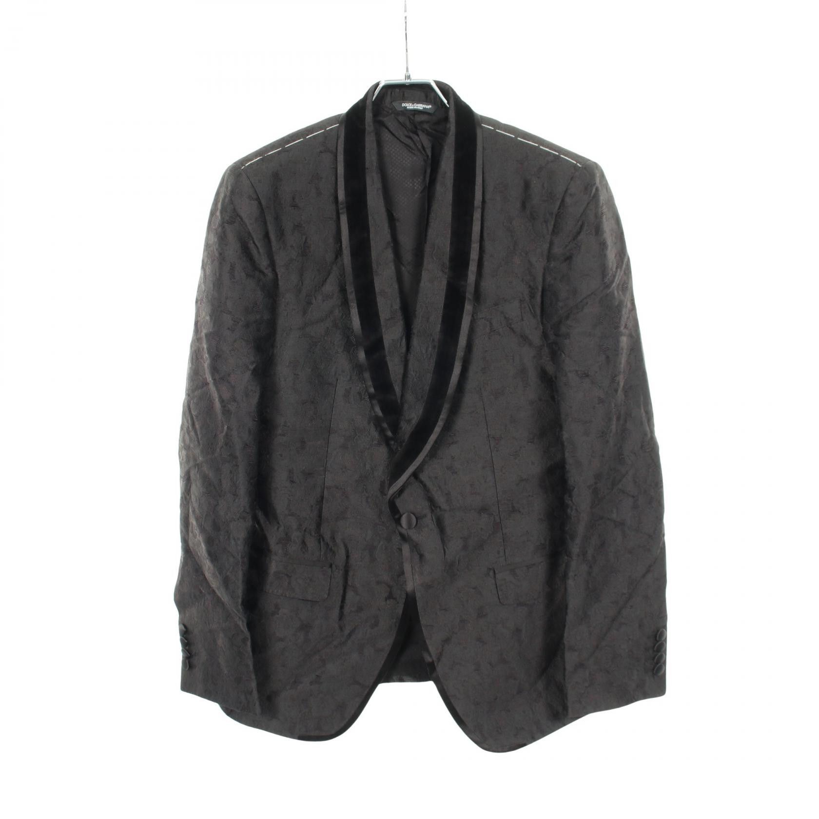 Dolce & Gabbana Dolce & Gabbana Dolce & Gabbana Rayon Acetate Tailored Jacket Textile Outerwear G2HE7T DUTY FREE for USA Size ONE SIZE - 1 Thumbnail