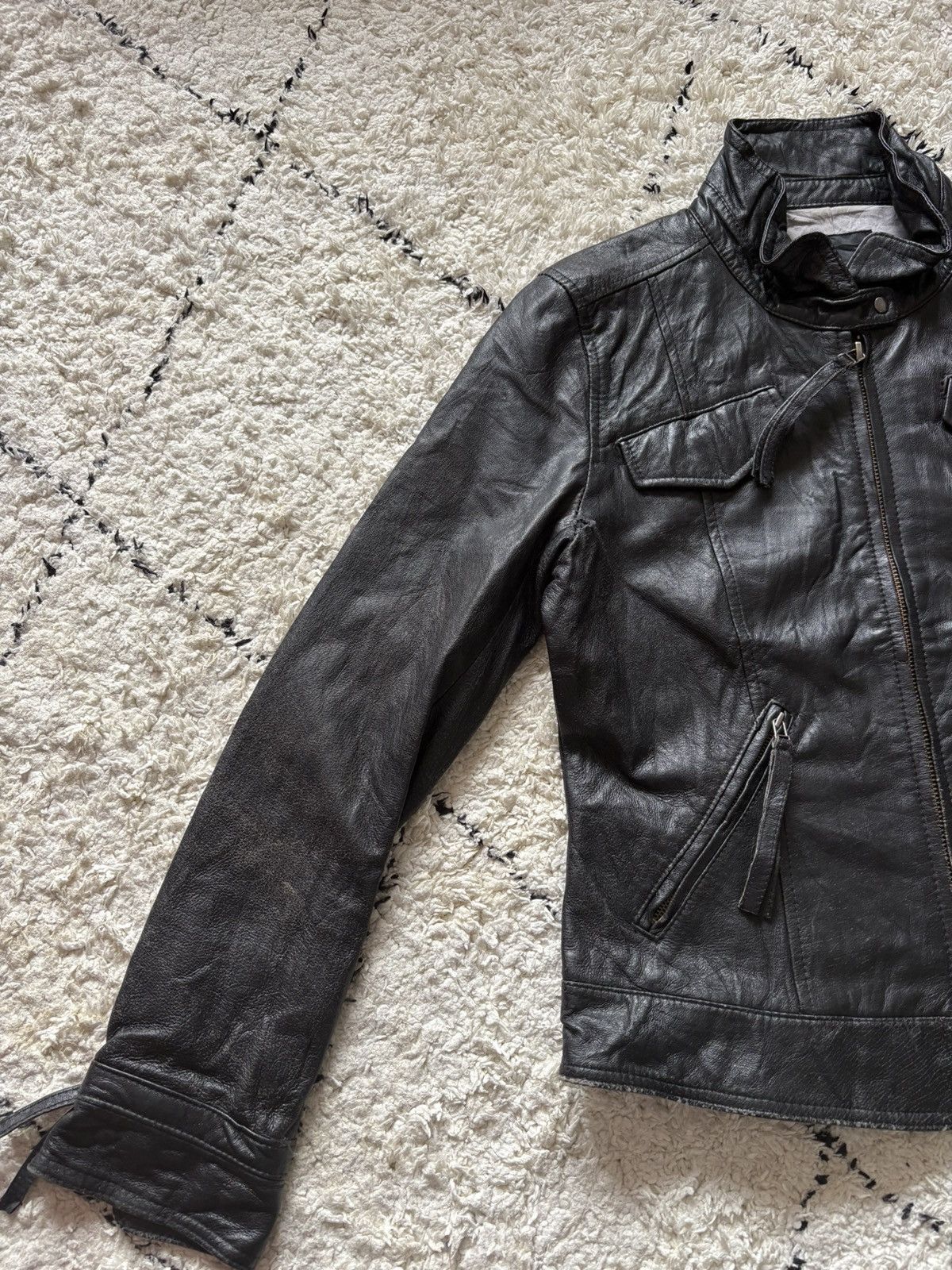 Tornado Mart Tornado mart leather zipper jacket Size US S / EU 44-46 / 1 - 10 Thumbnail
