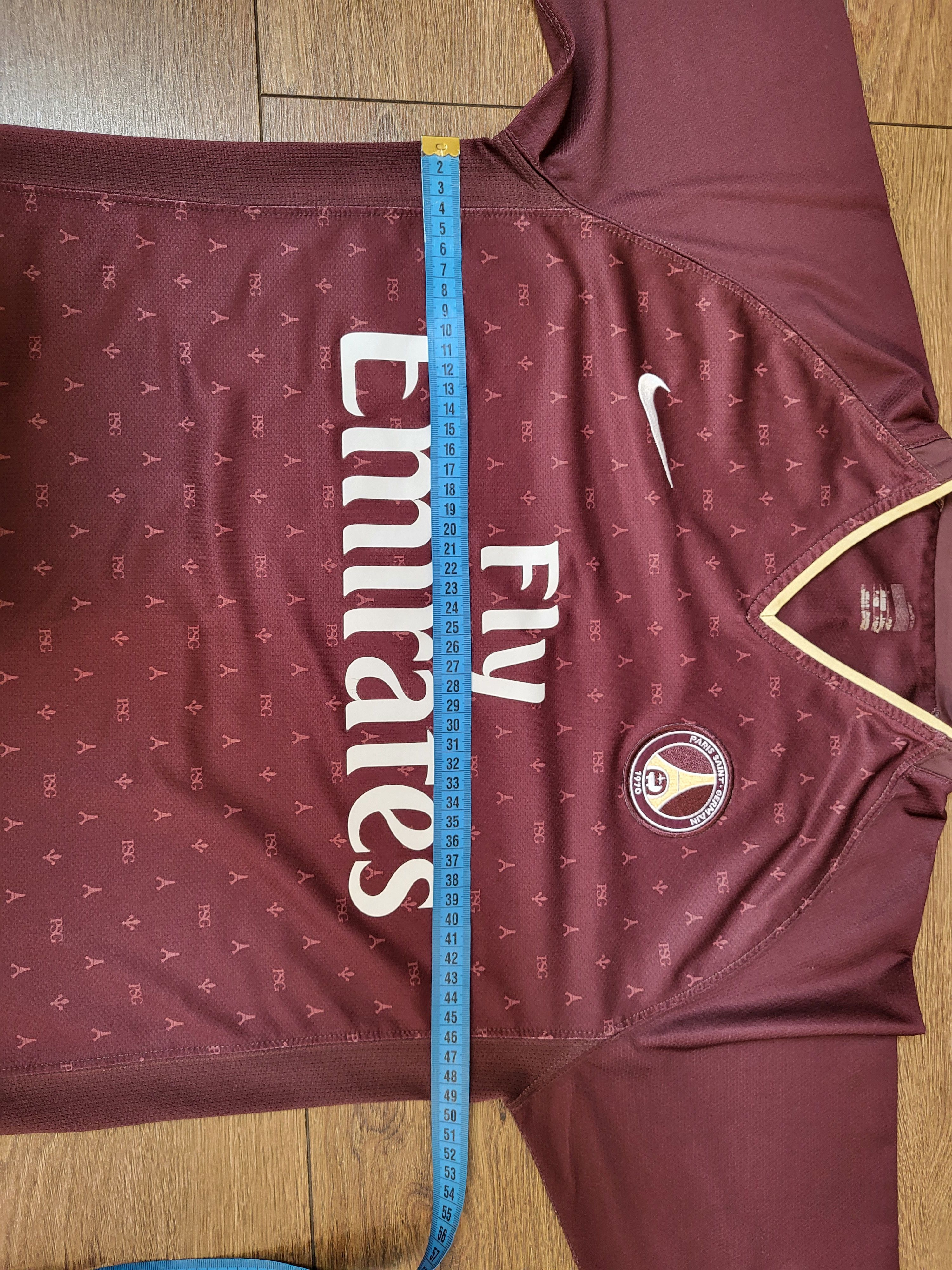 Nike aris Saint Germain PSG 2006-07 Away Jersey Football Shirt S Size US S / EU 44-46 / 1 - 14 Thumbnail