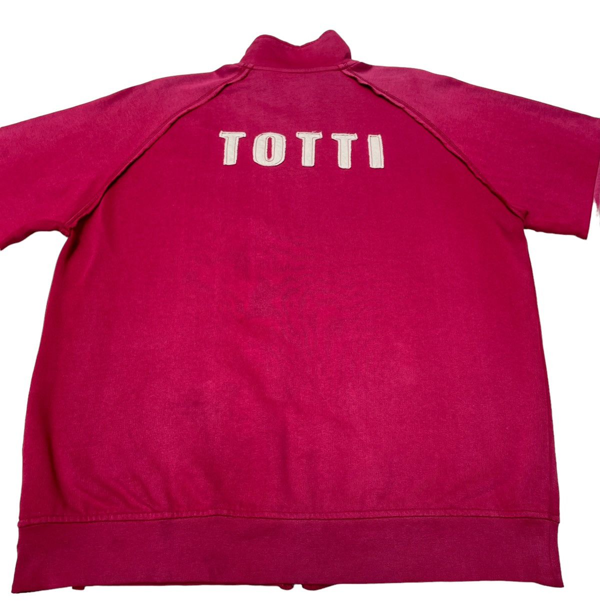 Vintage Vintage Football Team AS Roma Totti Zipper Sweater 1990s Size US M / EU 48-50 / 2 - 5 Thumbnail