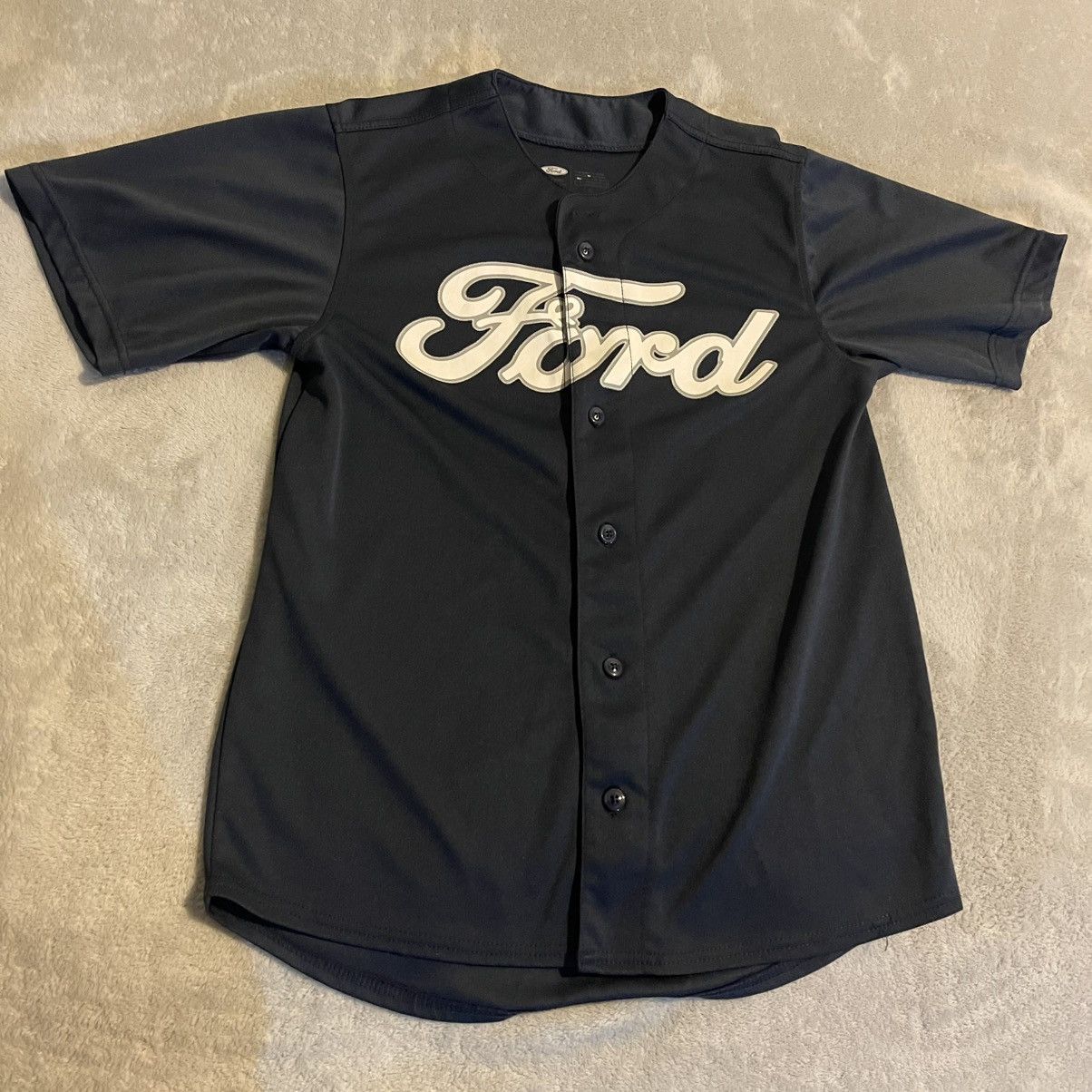Ford Ford Shirt Men Small Blue Button Up Short Sleeve Streetwear Size US S / EU 44-46 / 1 - 1 Thumbnail