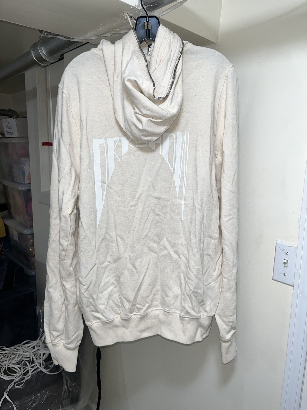Rick Owens Drkshdw Rick Owens Drkshdw Gimp Hoodie Sz XL Size US XL / EU 56 / 4 - 7 Thumbnail