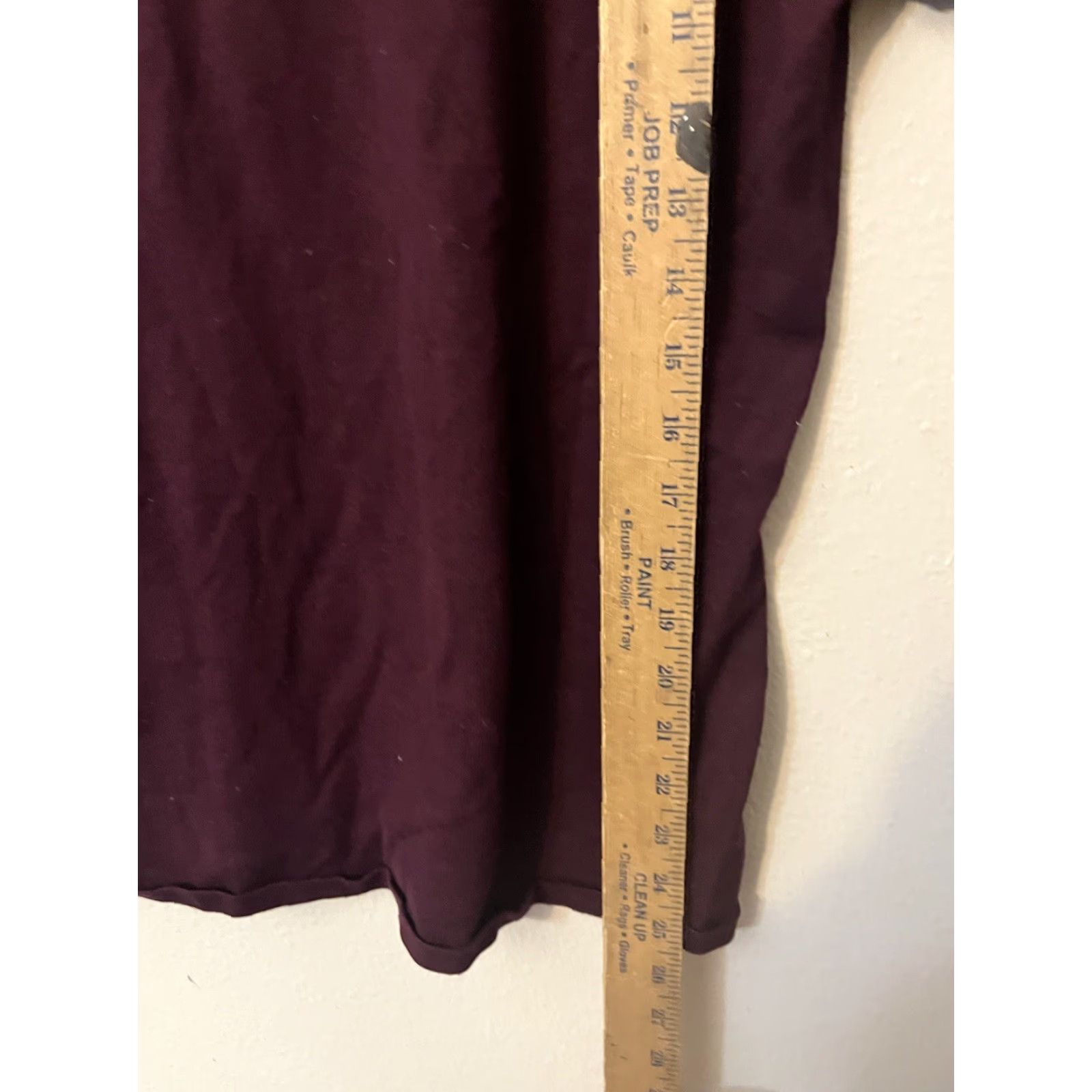 Vintage Cable & Gauge Womens Short Sleeve Sweater Top Maroon Large Size L / US 10 / IT 46 - 5 Thumbnail
