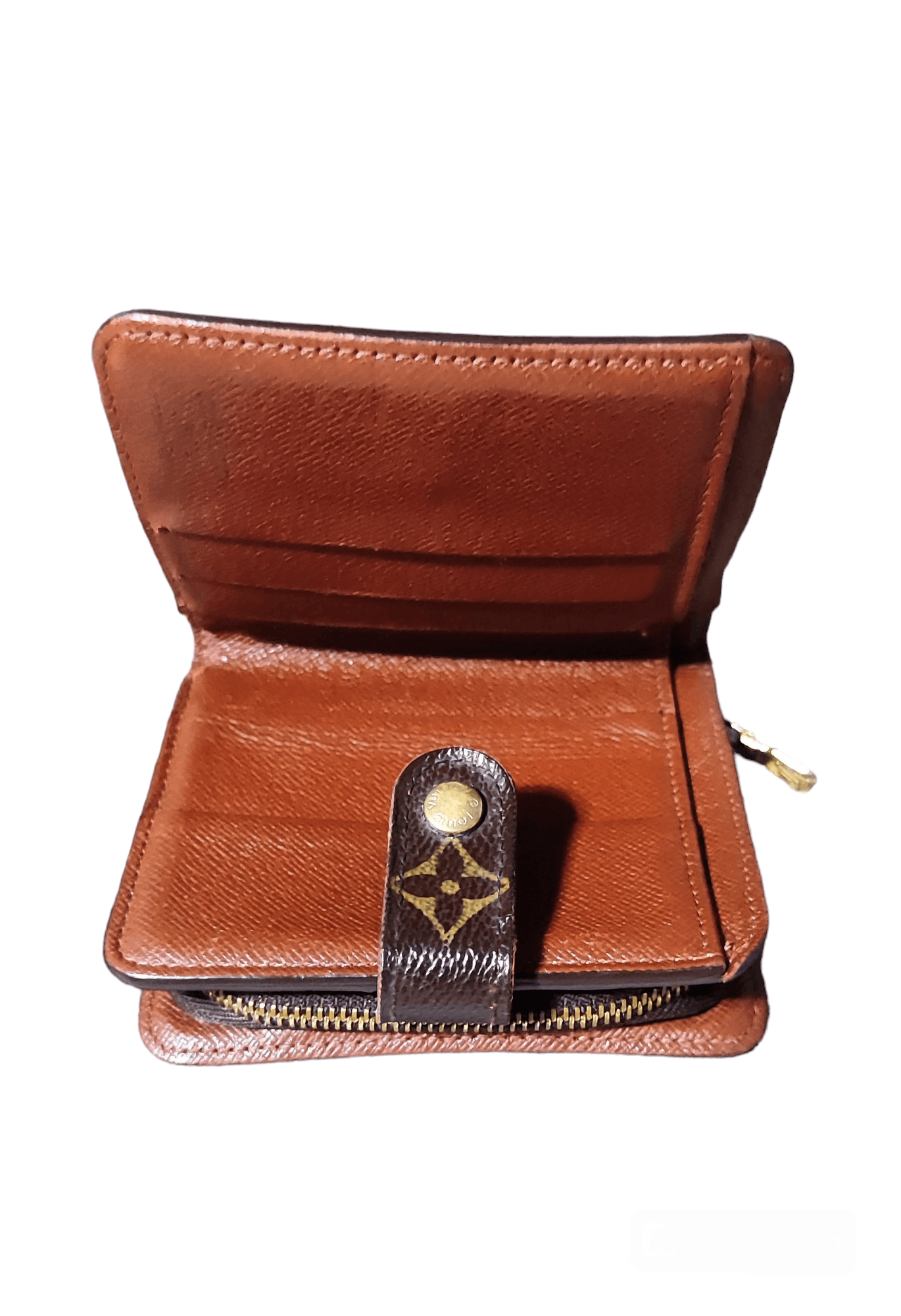 Louis Vuitton LOUIS VUITTON Monogram Compact Zip Bifold Wallet Size ONE SIZE - 3 Thumbnail