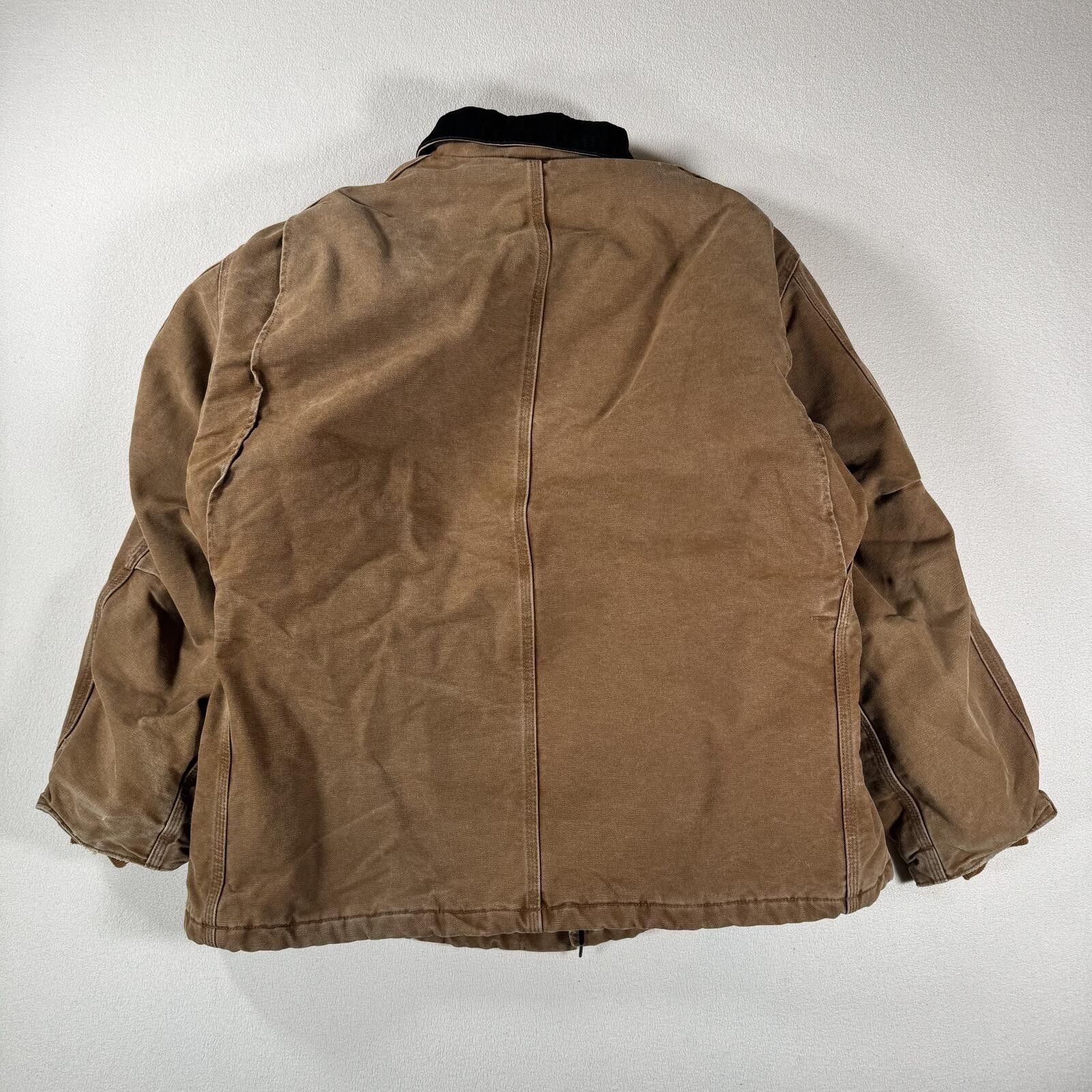 Carhartt Vintage Carhartt C26 211 Quilted Lined BRN Arctic Jacket Size US XL / EU 56 / 4 - 2 Thumbnail