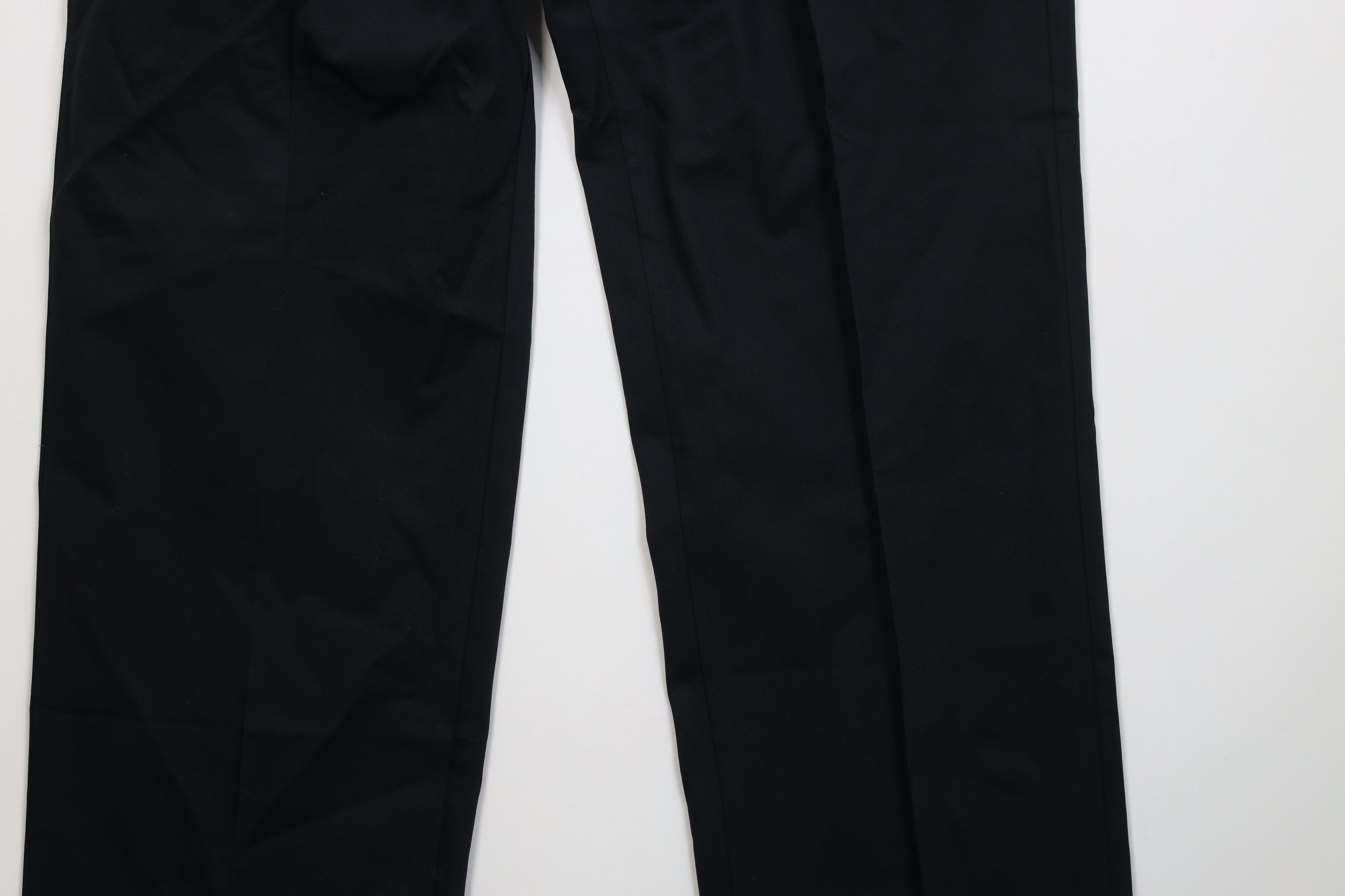 Wrangler Deadstock Vintage Y2K Wrangler Wide Leg Chino Pants Black Size US 36 / EU 52 - 4 Thumbnail