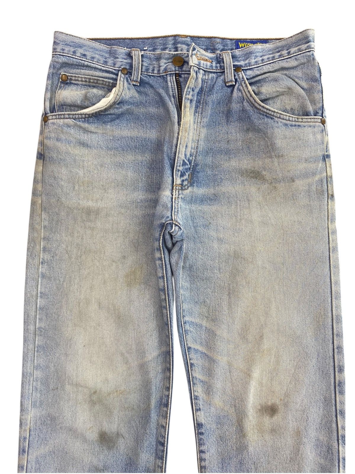 Wrangler Wrangler Acid Blue Wash Style Loose Jeans Size US 30 / EU 46 - 2 Thumbnail