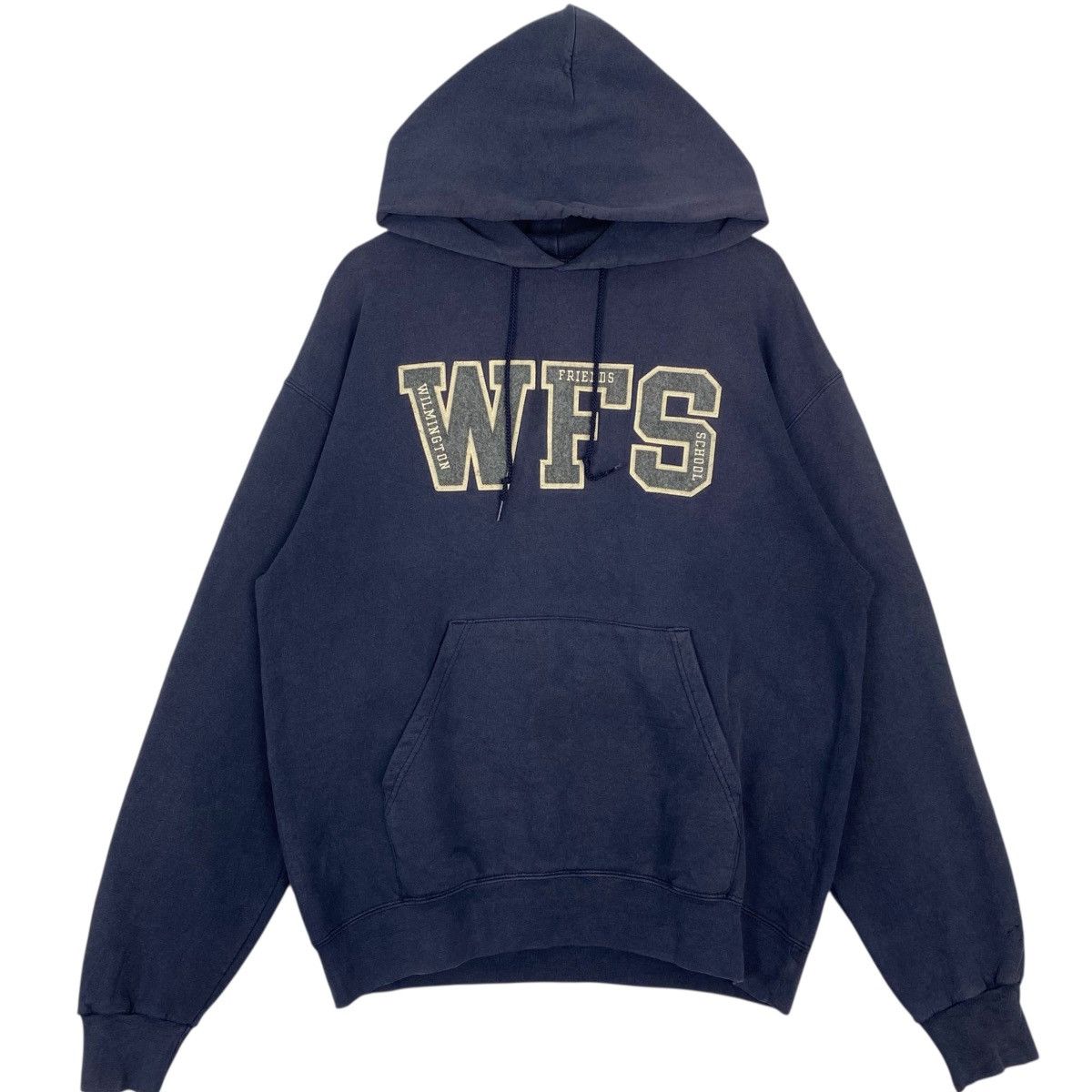 Other Vintage Champion Stonewashed Hoodie Sweater Blue Big Logo Size US L / EU 52-54 / 3 - 1 Thumbnail