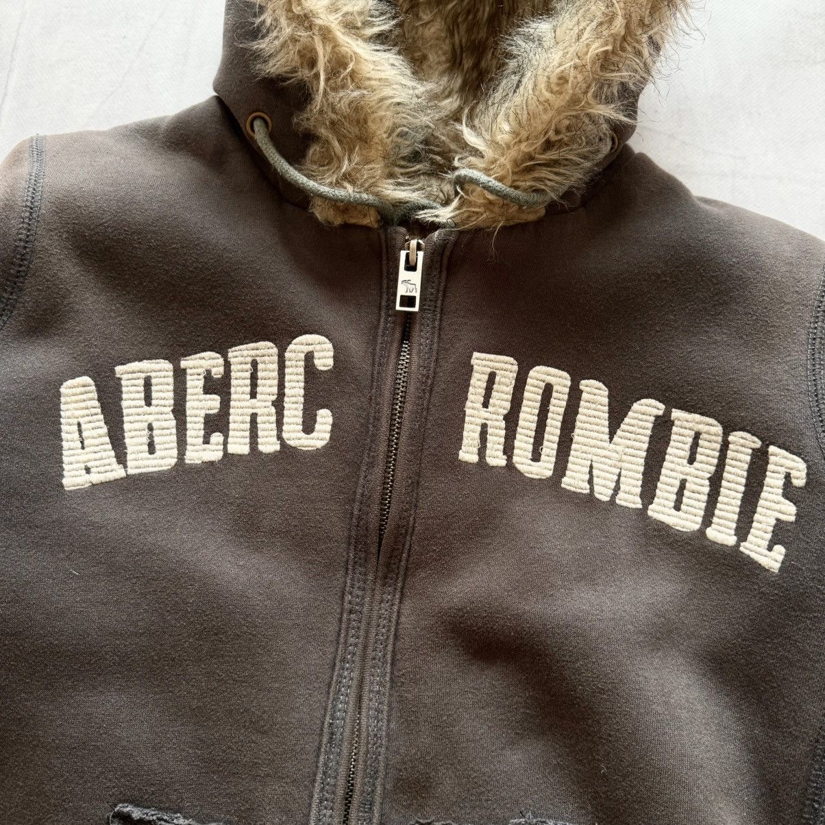 Hysteric Glamour × Undercover Abercrombie If Six Was Nine Vibe Faux Fur Zip Hoodie Jacket Size S / US 4 / IT 40 - 4 Thumbnail