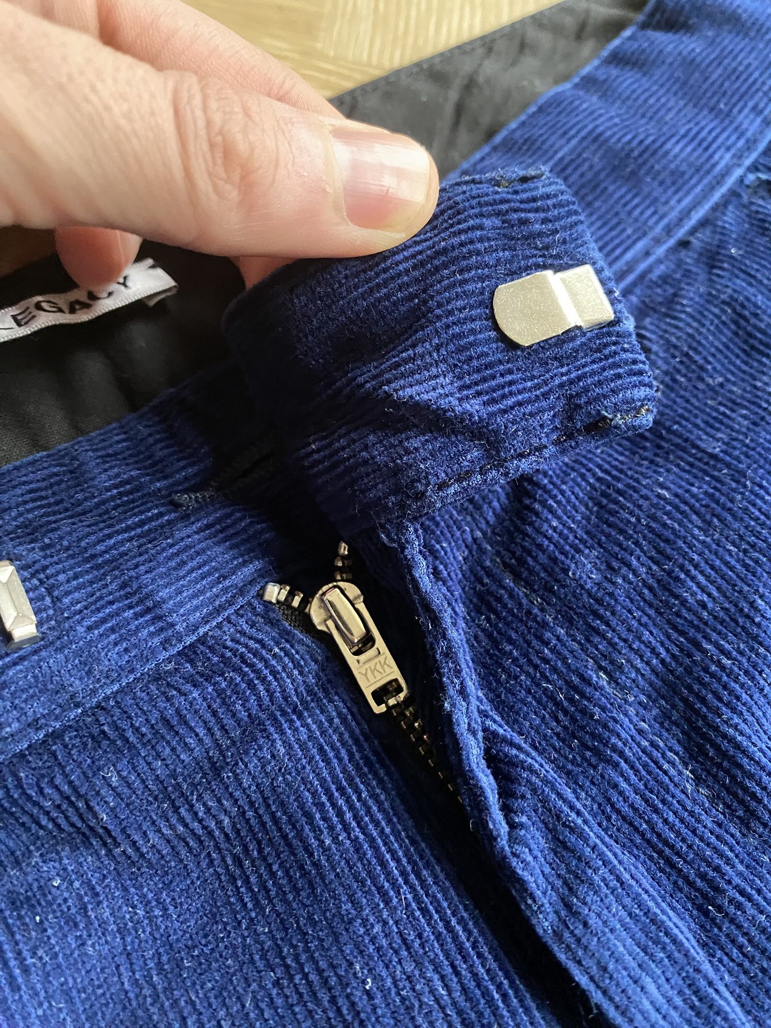 Our Legacy 46/S - Royal Blue Baby Cord Pant Size US 30 / EU 46 - 6 Thumbnail