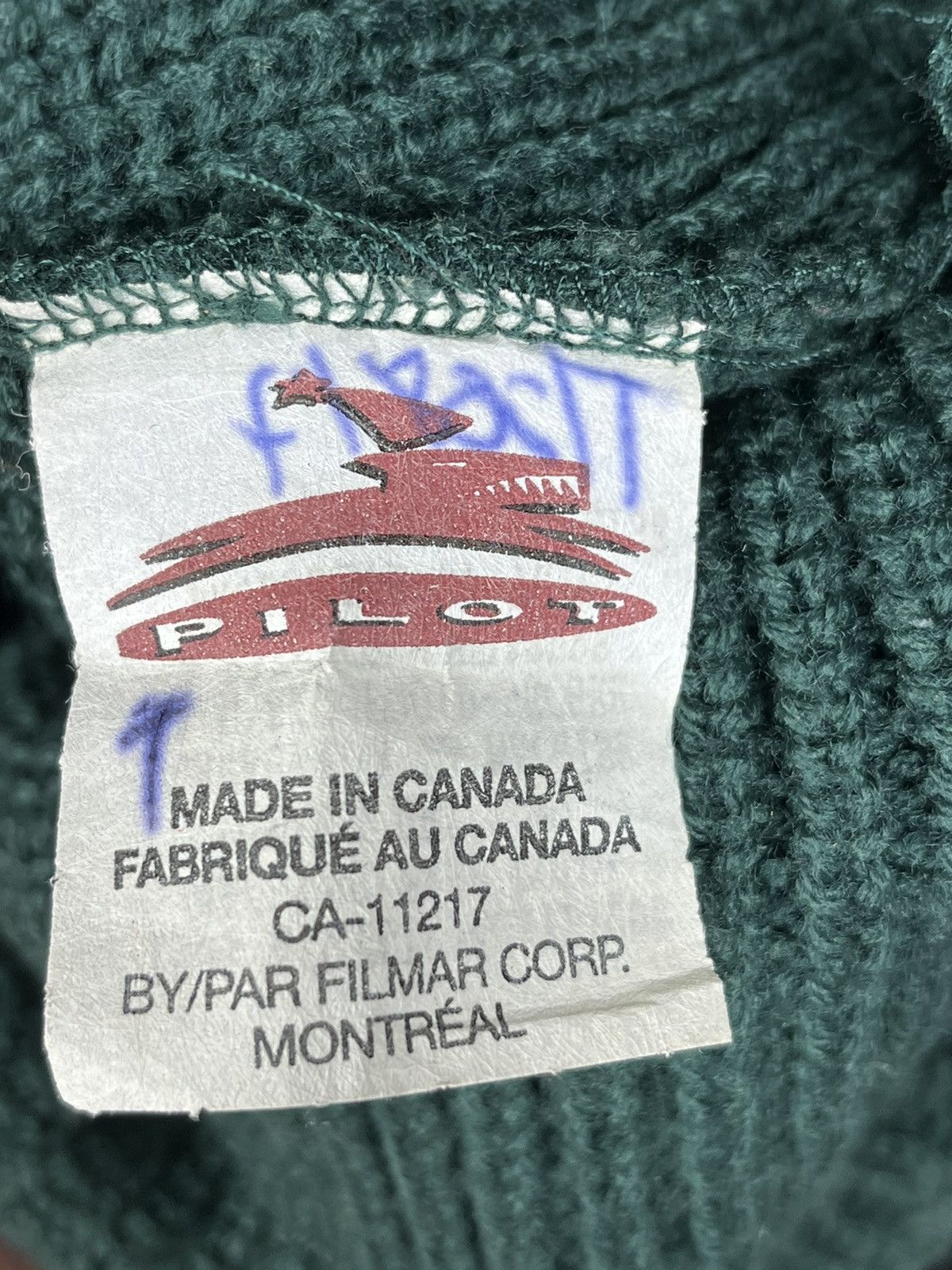 Vintage Vintage Pilot Beanie Streetwear Grungy Made In Canada Size ONE SIZE - 4 Thumbnail