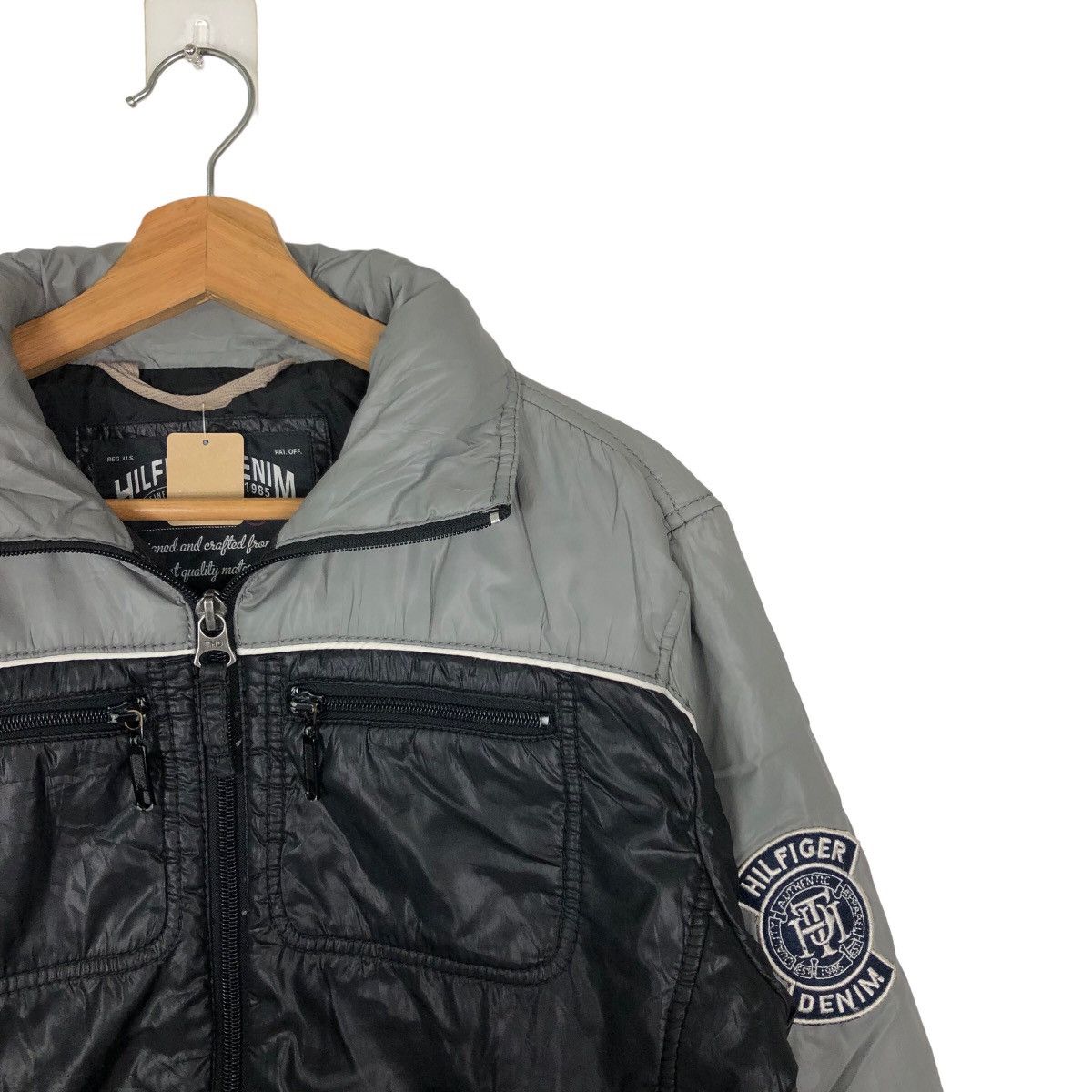Japanese Brand 🔥Rare Vintage Trucker Jacket Tommy Hilfiger Japan Size US M / EU 48-50 / 2 - 6 Thumbnail