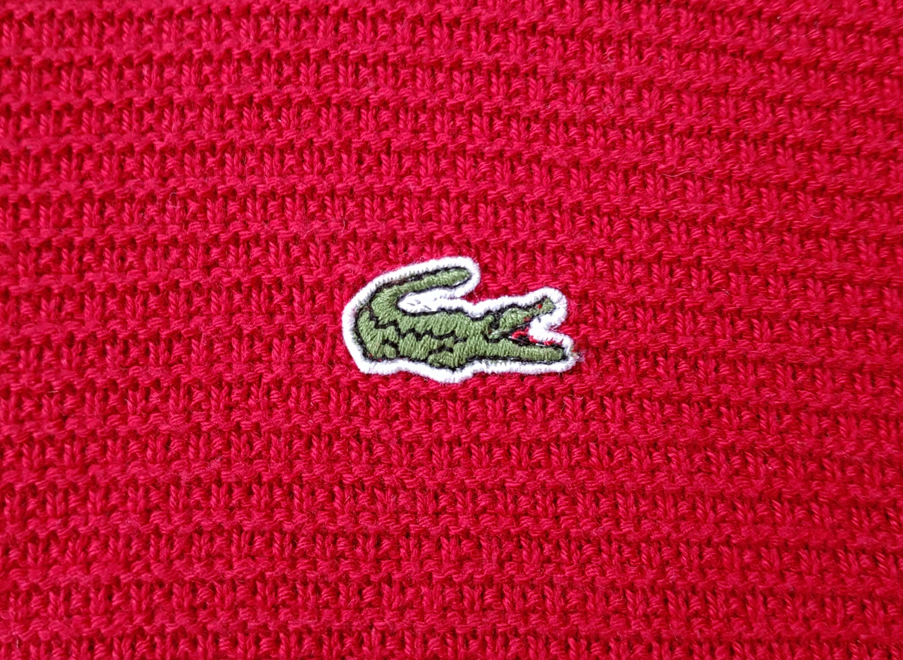 Lacoste Vintage Lacoste Cotton Sweater Quarter Zip y2k Size US M / EU 48-50 / 2 - 3 Thumbnail