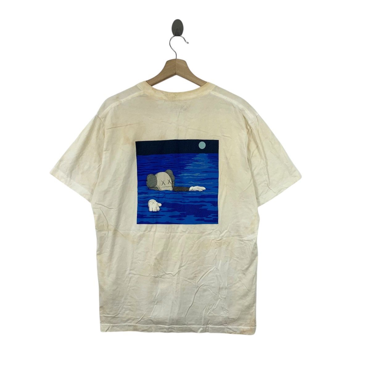 Kaws × Uniqlo KAWS x UNIQLO Natural Sun Faded Trash Tee Shirt Top Size US M / EU 48-50 / 2 - 5 Thumbnail