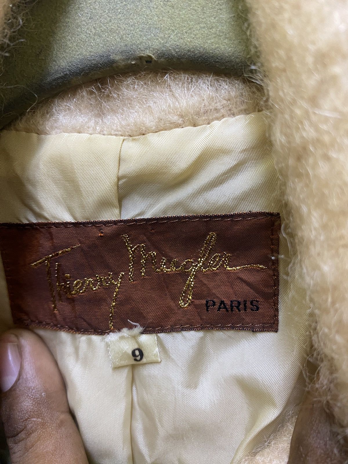 Thierry Mugler Vintage thierry mugler mohair trench coat Size L / US 10 / IT 46 - 6 Thumbnail