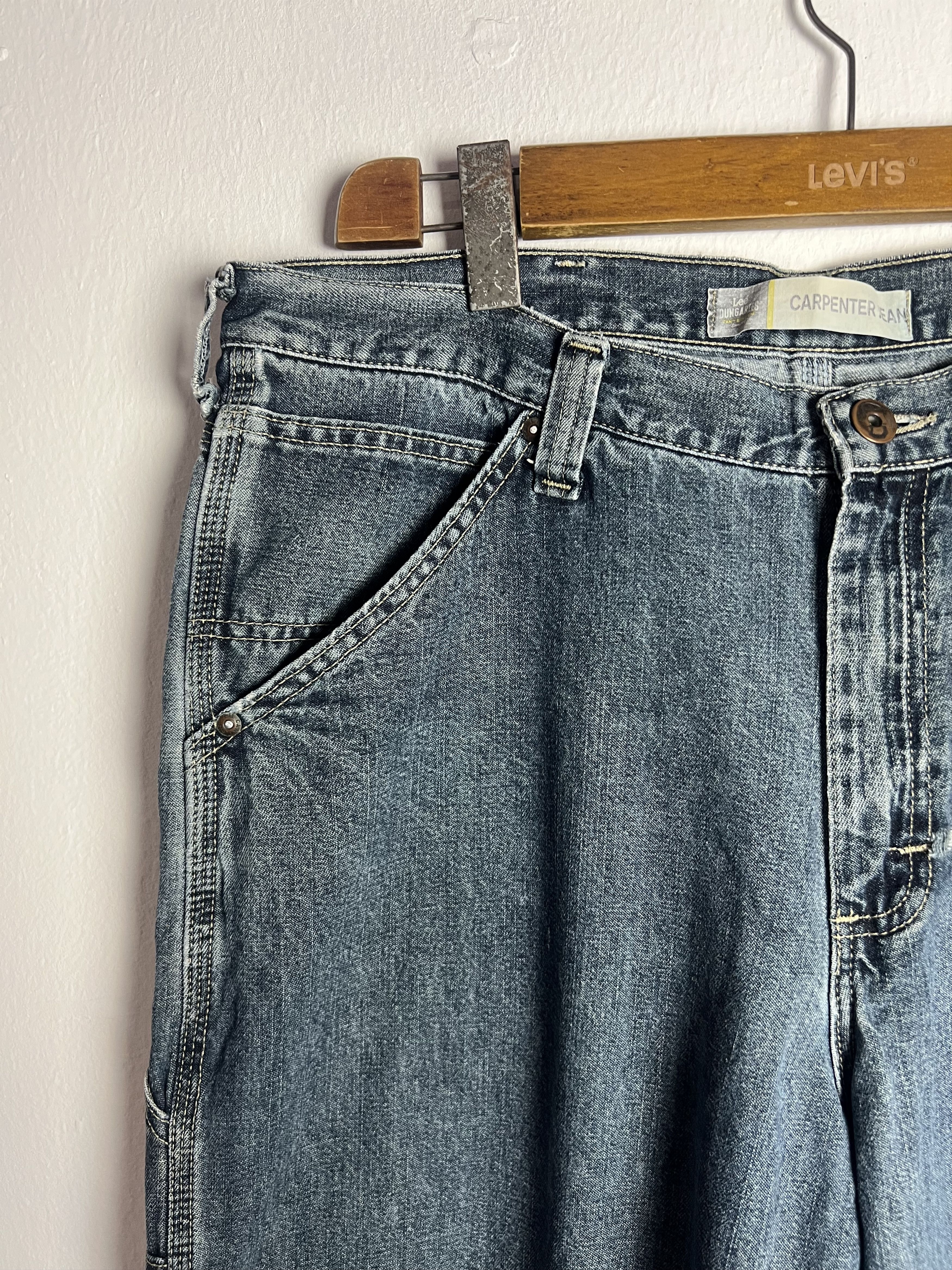 Lee Vintage Lee Dungarees Carpenter Jeans Size US 38 / EU 54 - 7 Thumbnail