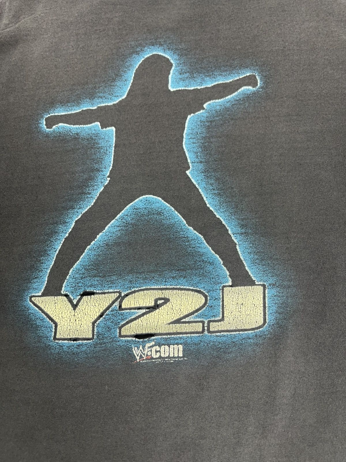 WWF Vintage 90s WWF Chris Jericho tee Size US L / EU 52-54 / 3 - 3 Thumbnail