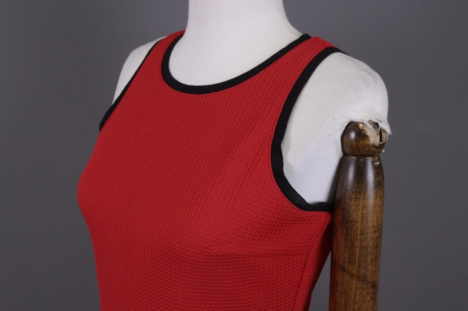 Pink Floyd Pinko Red Sleeveless Evening Bodycon Size I 42 / GB 10 Size L / US 10 / IT 46 - 8 Thumbnail