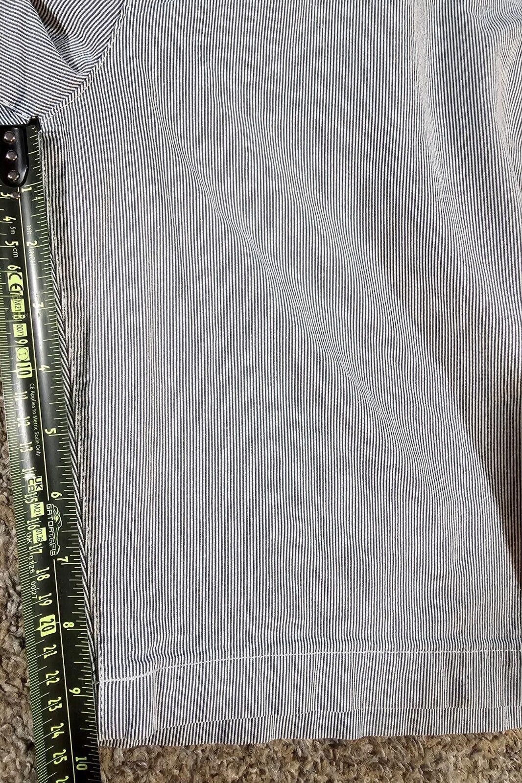 Dockers Dockers Size 32 Blue White Stripe Seersucker Shorts Size US 32 / EU 48 - 7 Thumbnail