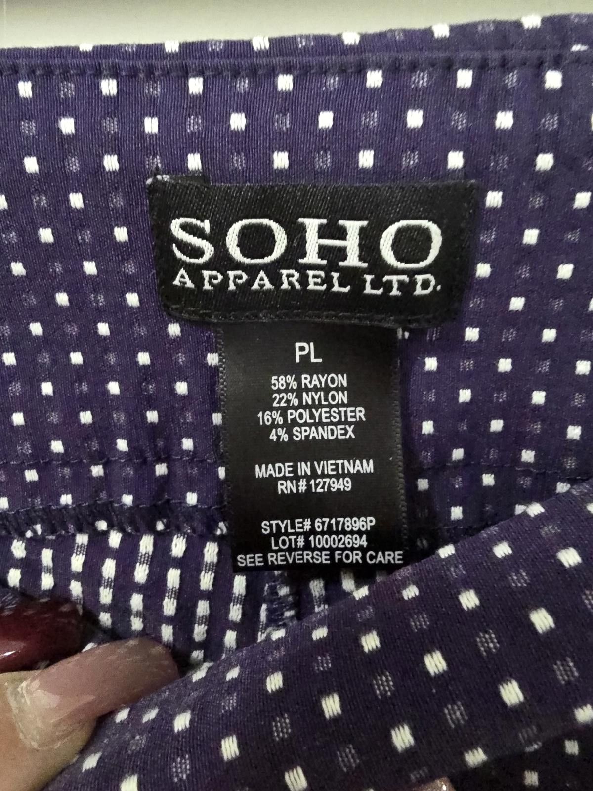 Other NWT Soho Apparel Ltd. Ankle Length Trousers Size 36" / US 14 / IT 50 - 3 Thumbnail