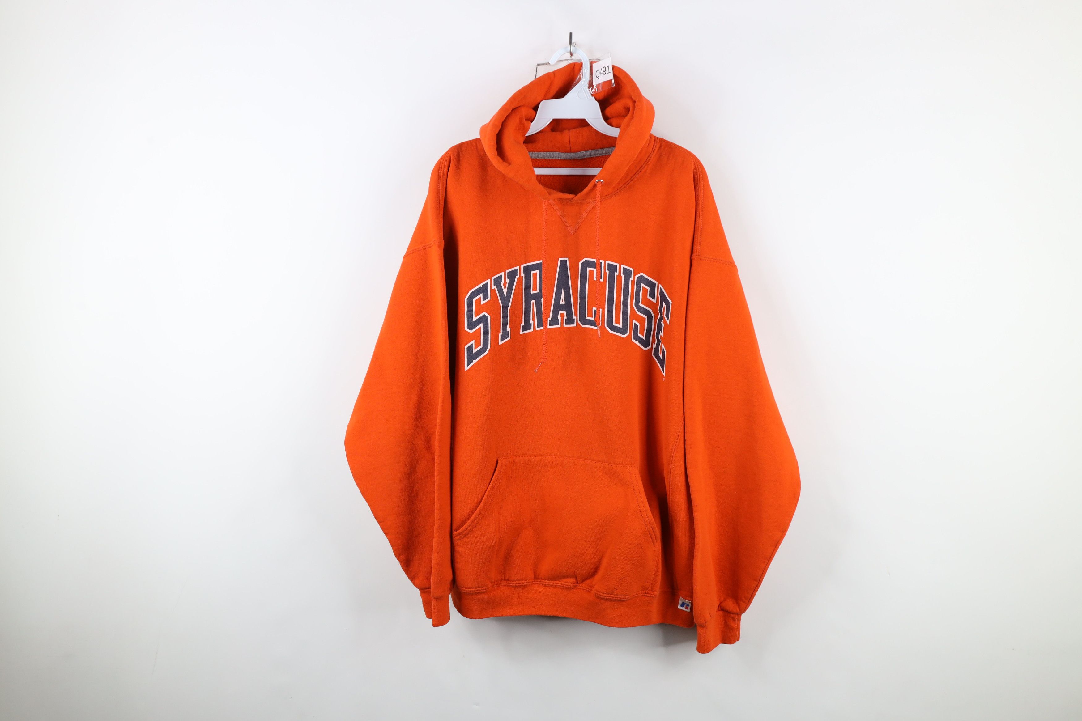 Russell Athletic Vintage 90s Russell Athletic Syracuse University Hoodie Size US XL / EU 56 / 4 - 1 Thumbnail