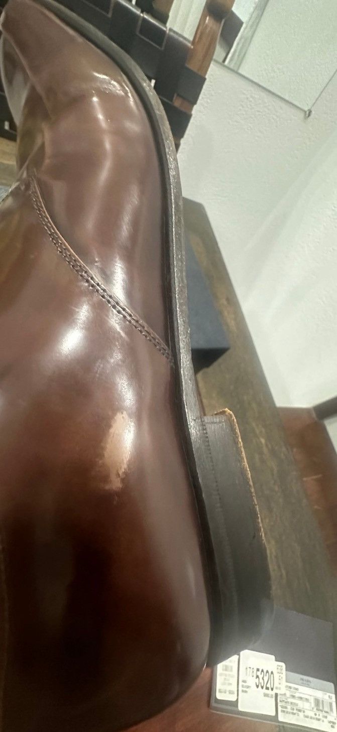 Prada Authentic Prada Men's Saffiano Leather Lace-Ups shoes Sz 8”5 Size US 8.5 / EU 41-42 - 12 Thumbnail