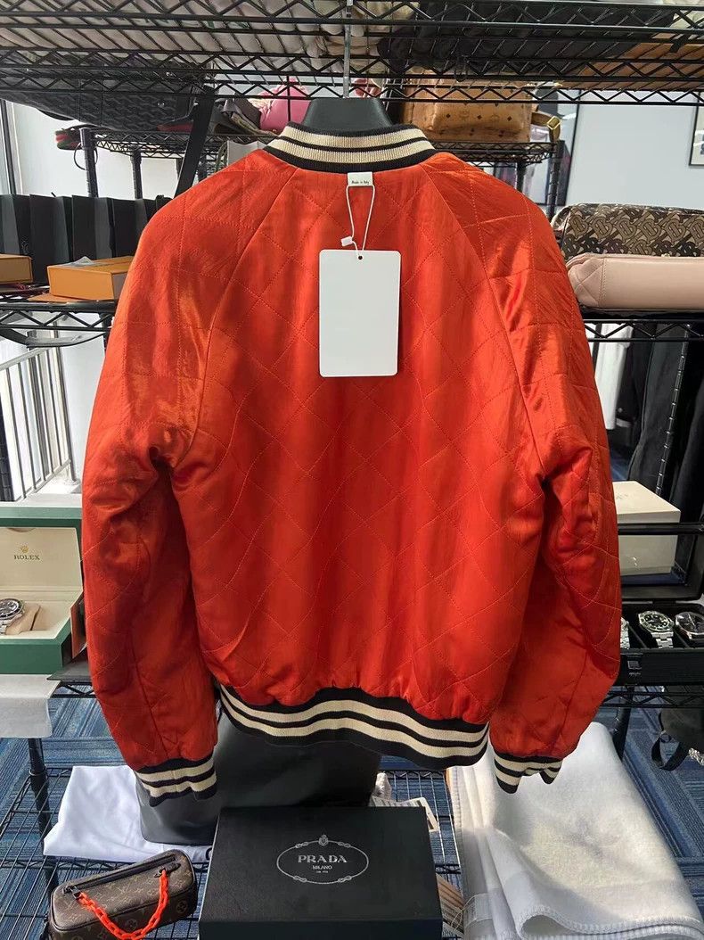 Gucci GucciArm classic striped logo double-sided velvet jacket co Size US M / EU 48-50 / 2 - 4 Thumbnail