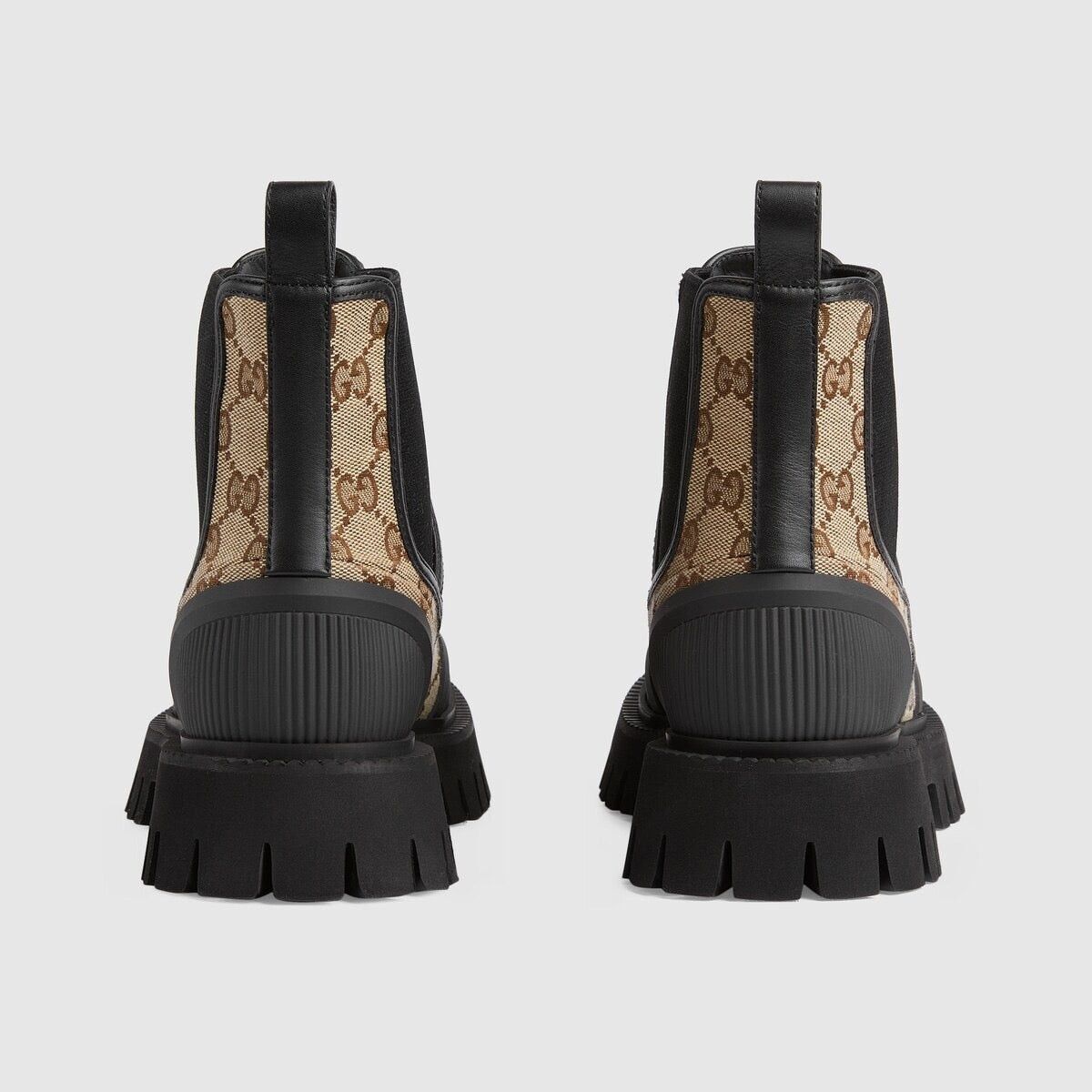 Gucci o1mt1gz0325 GG Ankle Boots in Beige Size US 11 / EU 44 - 3 Thumbnail