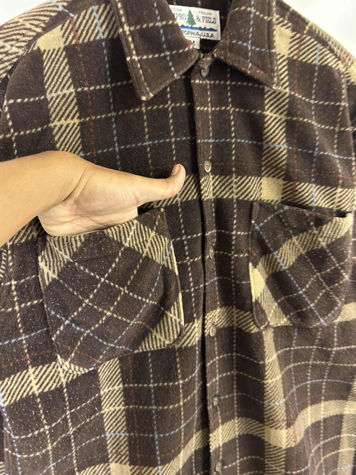 Vintage ⚡️Vintage Recipro & Field Flannel Button Shirt Jacket Size US M / EU 48-50 / 2 - 6 Thumbnail