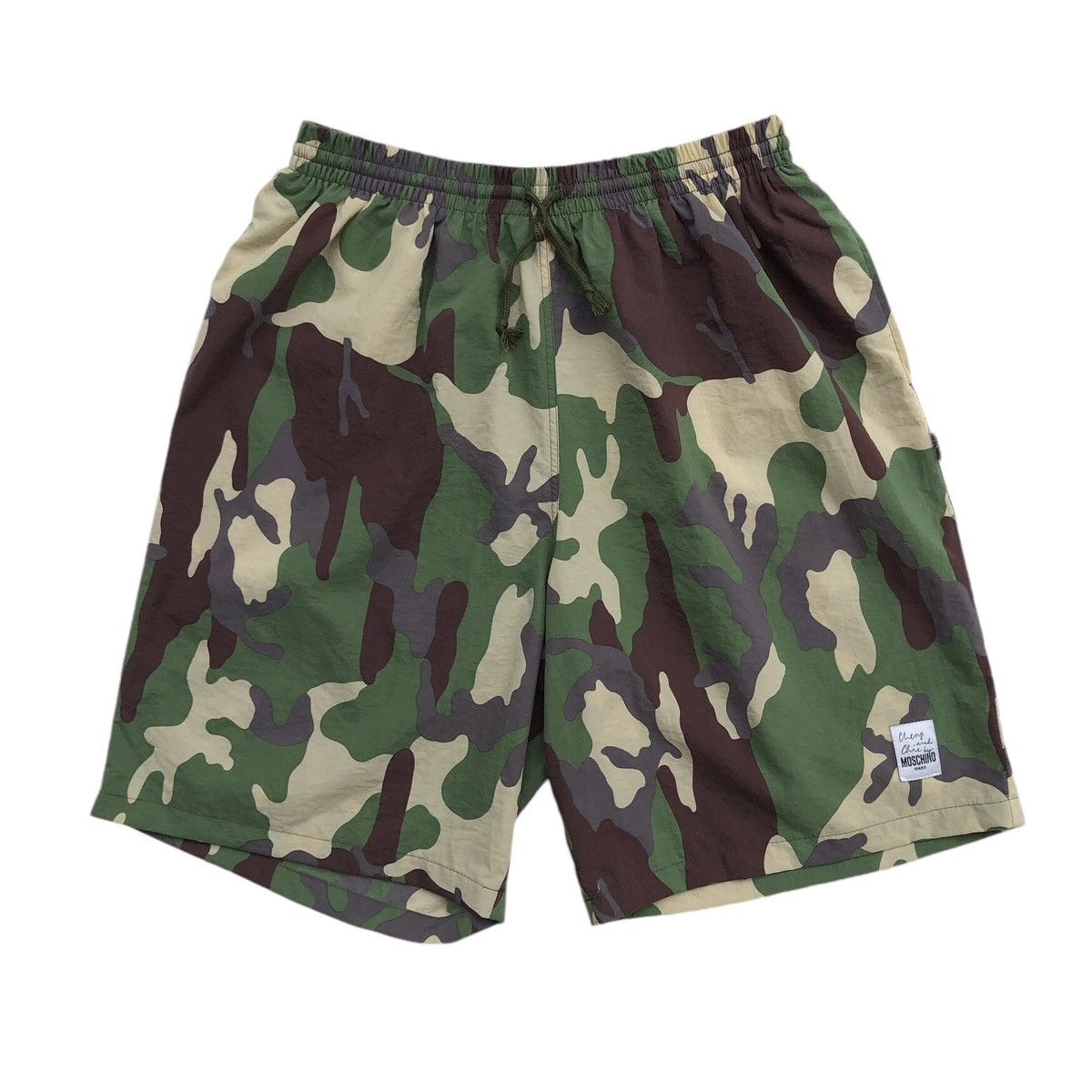 Moschino MOSCHINO Cheap And Chic Camo Swimming Short Pants Size US 34 / EU 50 - 1 Thumbnail