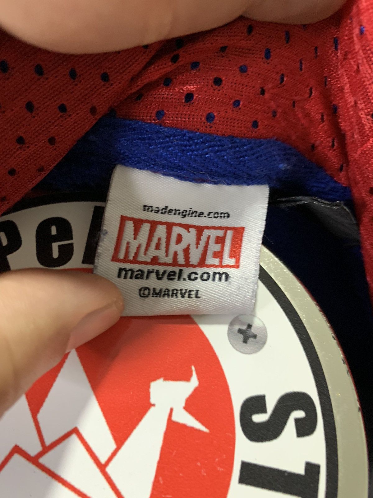 Marvel Comics × Vintage Marvel Spiderman Hoodie Sweatshirt Sz XL Blue Size US XL / EU 56 / 4 - 7 Thumbnail