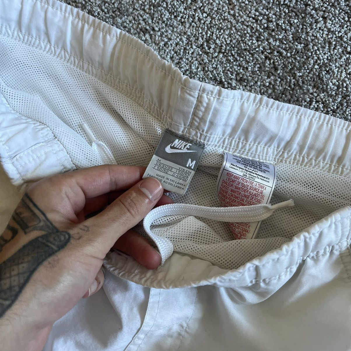 Nike Vintage Nike Drill Pants Size M Size US 32 / EU 48 - 3 Thumbnail