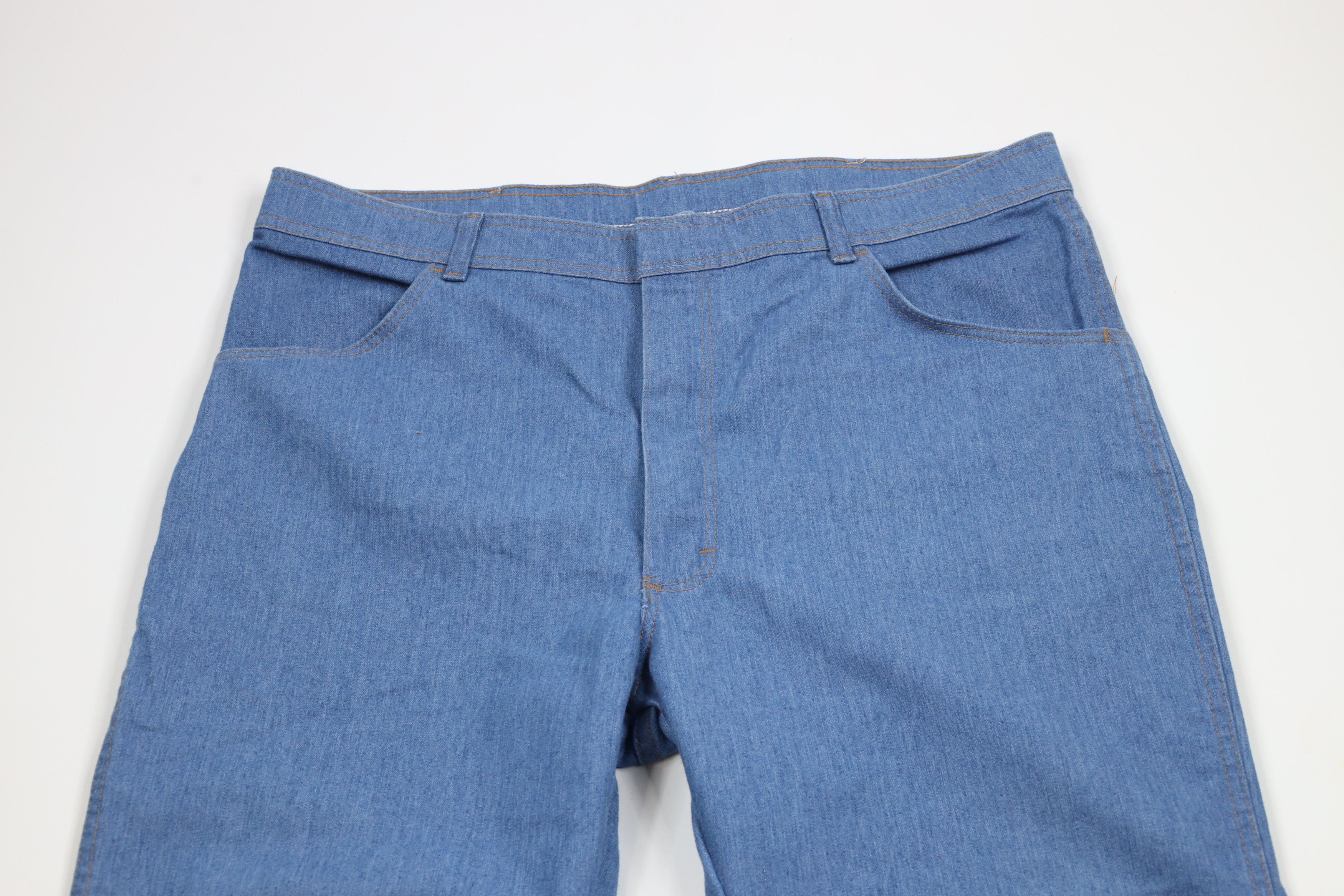 Vintage × Wrangler Vintage 90s Wrangler Flared Bootcut Western Denim Jeans Blue Size US 40 / EU 56 - 2 Thumbnail