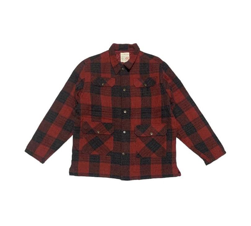 Route 66 Vintage 80s Route 66 Club Wool Plaid Jacket Size US L / EU 52-54 / 3 - 1 Thumbnail