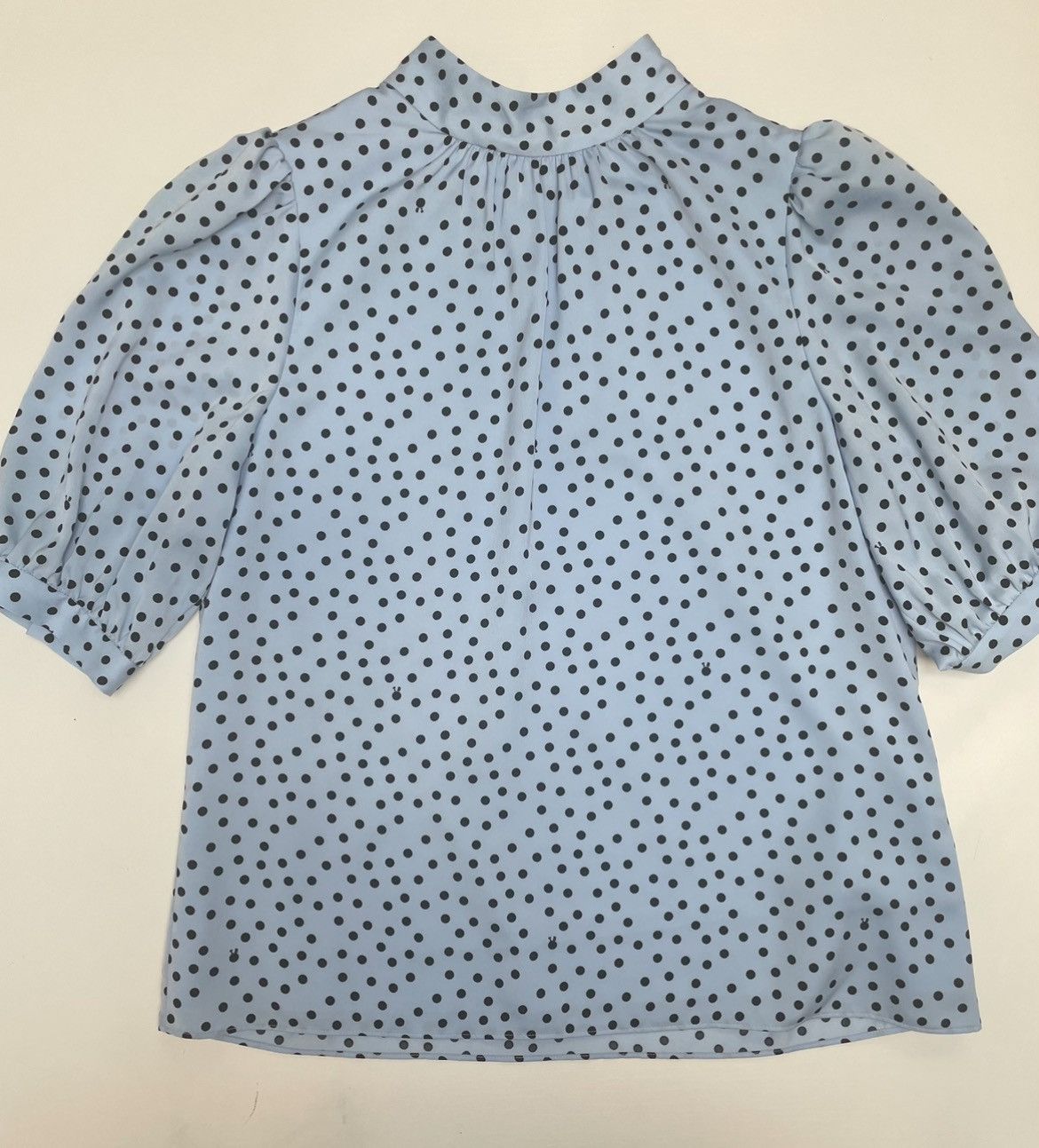 Ted Baker Light blue polka dot puff sleeve blouse Size XS / US 0-2 / IT 36-38 - 1 Thumbnail