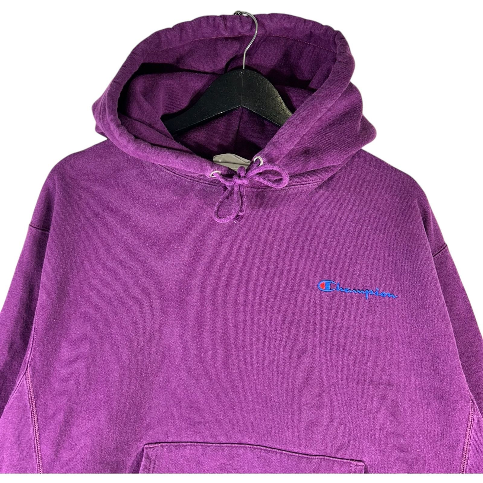 Champion Champion Mini Logo Spell Out Reverse Weave Hoodie Size US XL / EU 56 / 4 - 2 Thumbnail