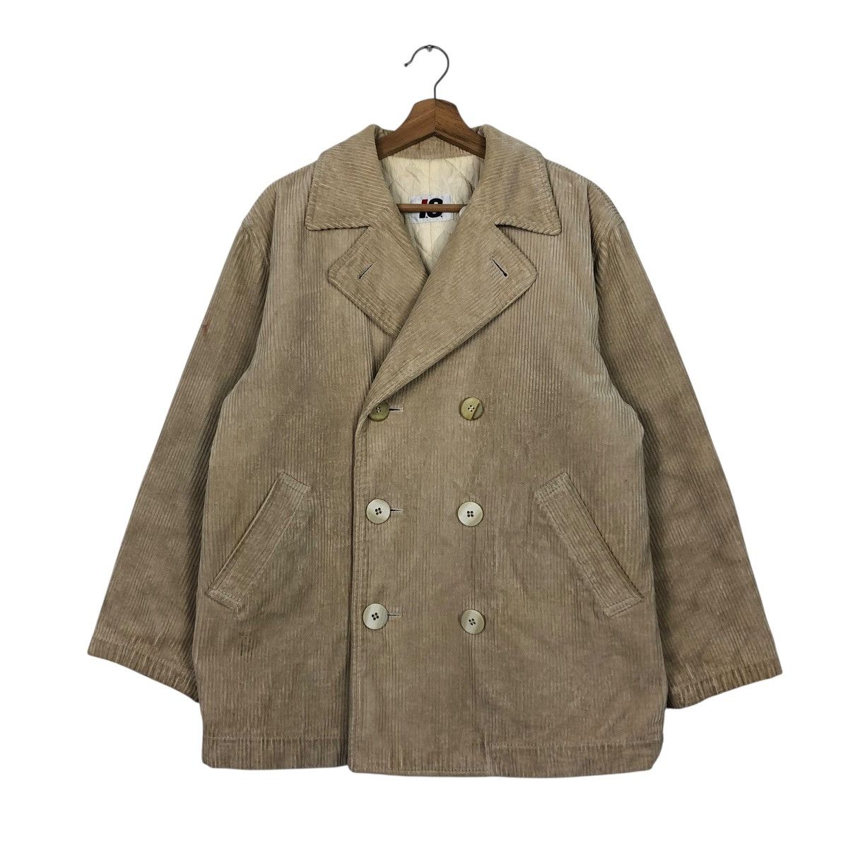 Issey Miyake 🔥VINTAGE CHORE CORDUROY JACKET IS ISSEY MIYAKE DOUBLE COLLAR Size US M / EU 48-50 / 2 - 3 Thumbnail
