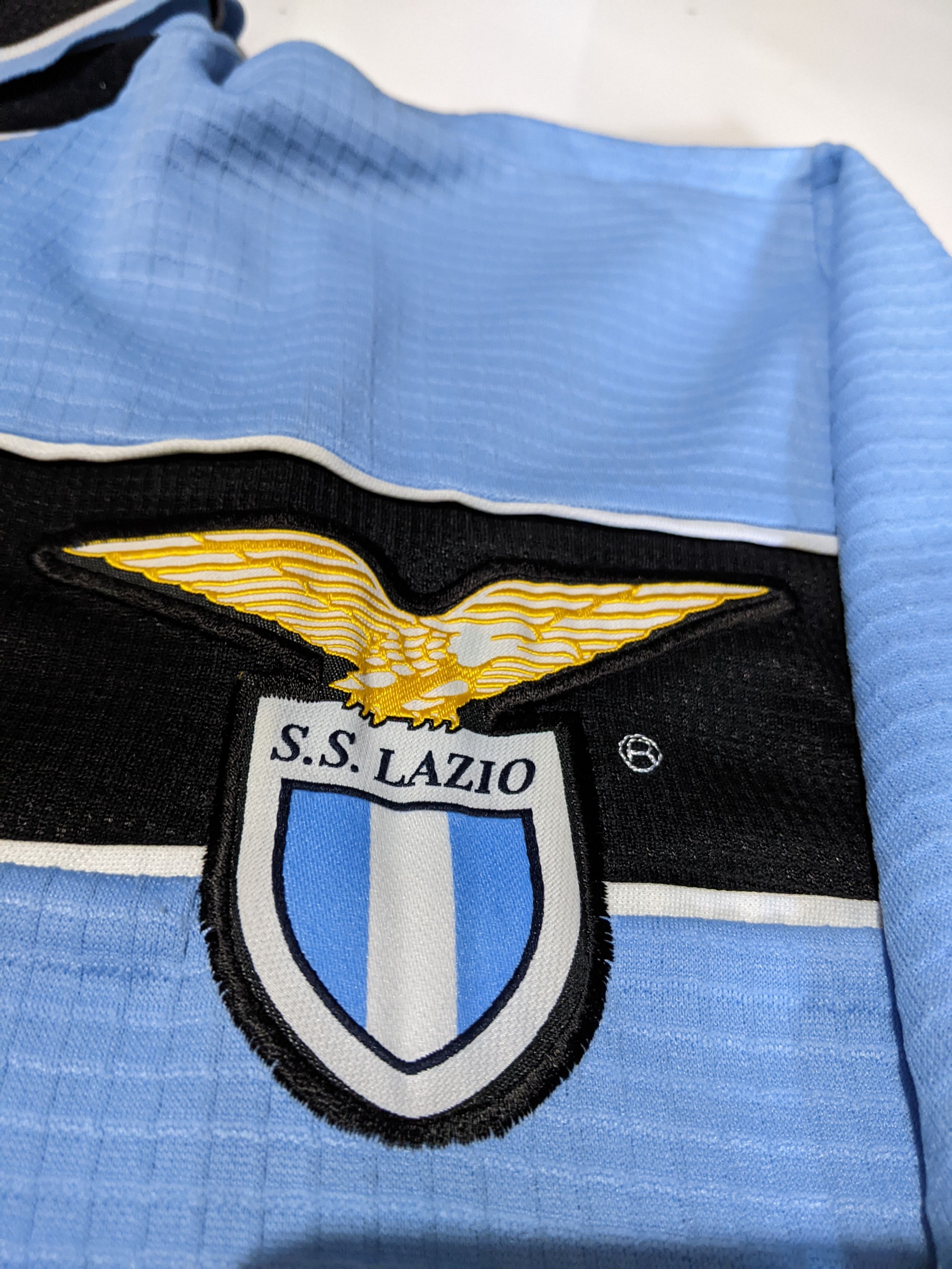 Puma Lazio 1998-99 home Pavel Nedved Jersey football shirt Size US M / EU 48-50 / 2 - 6 Thumbnail