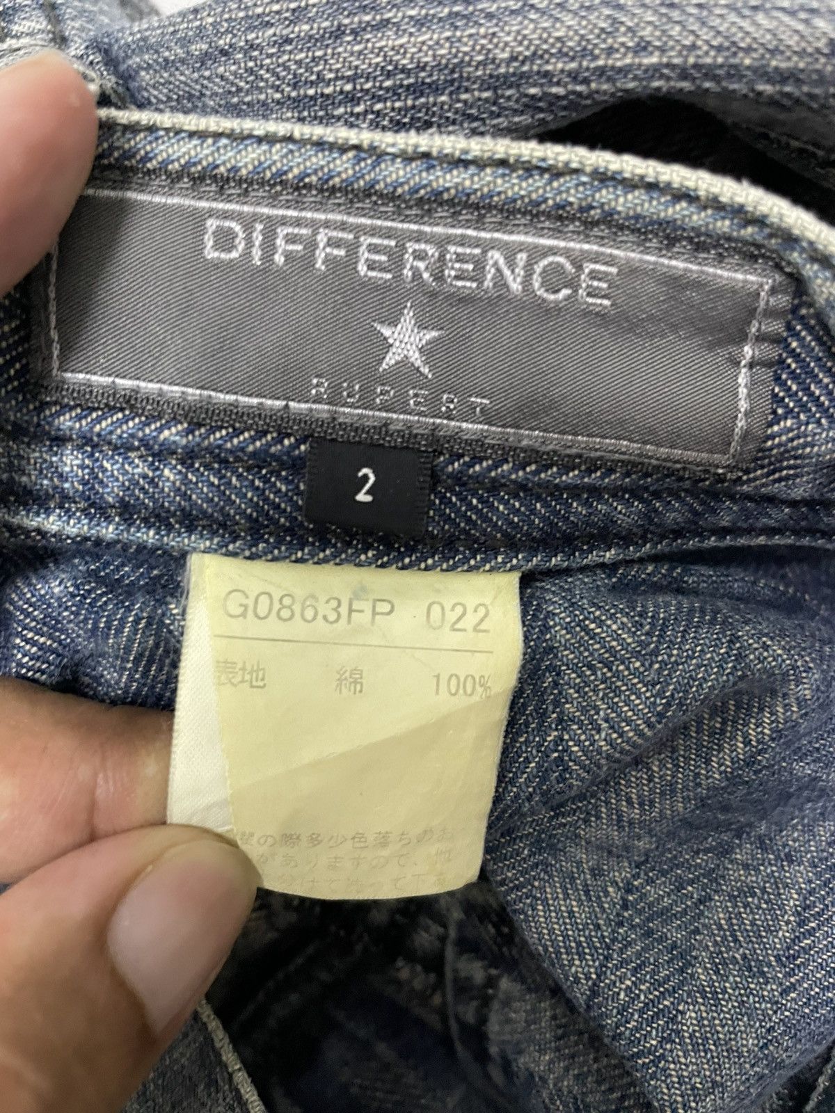 PPFM Difference Rupert Double Waist Flare Jeans Size US 30 / EU 46 - 9 Thumbnail