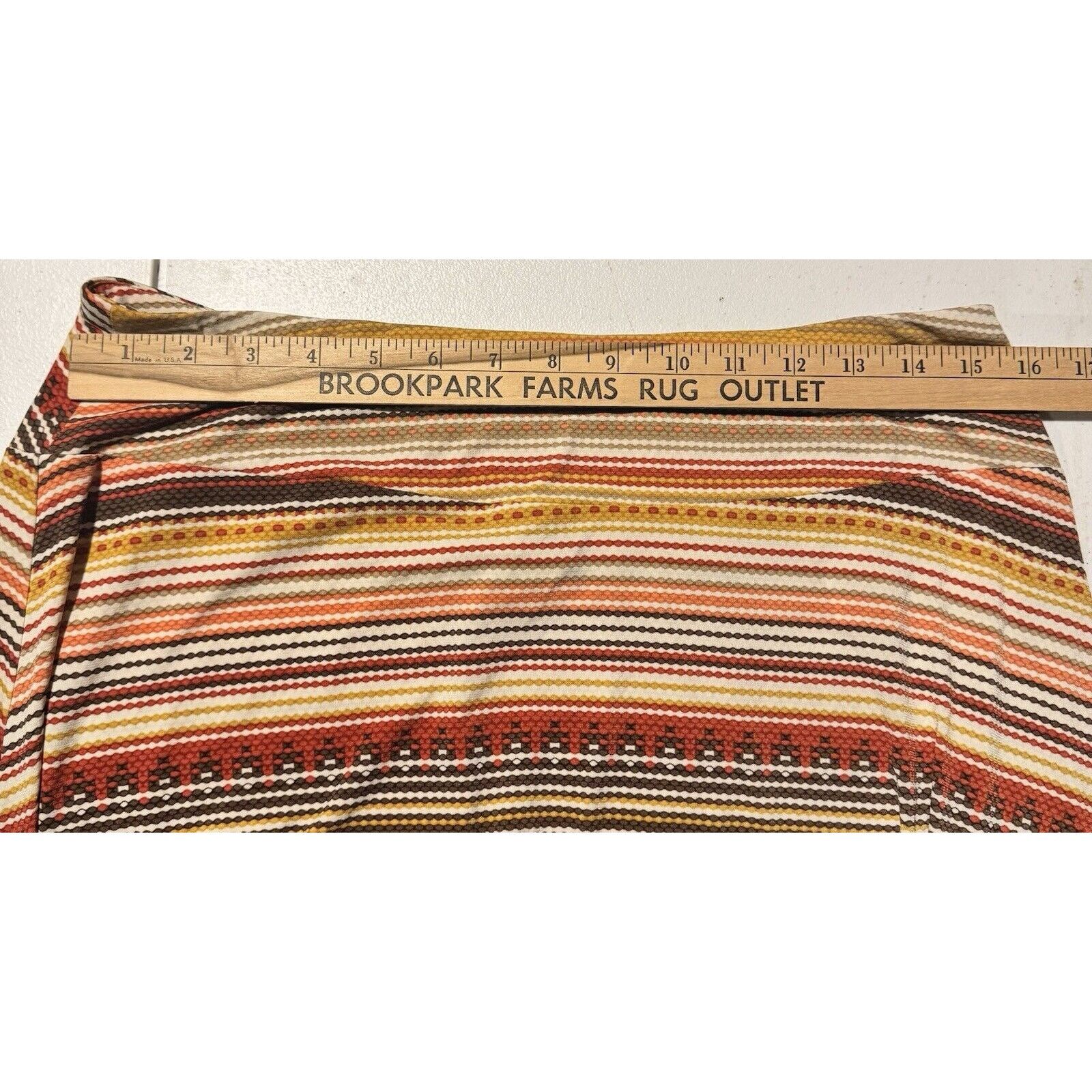 Other Retro 70s Boho Southwestern Skirt Medium Folk Groovy Tribal Size 32" / US 10 / IT 46 - 4 Thumbnail
