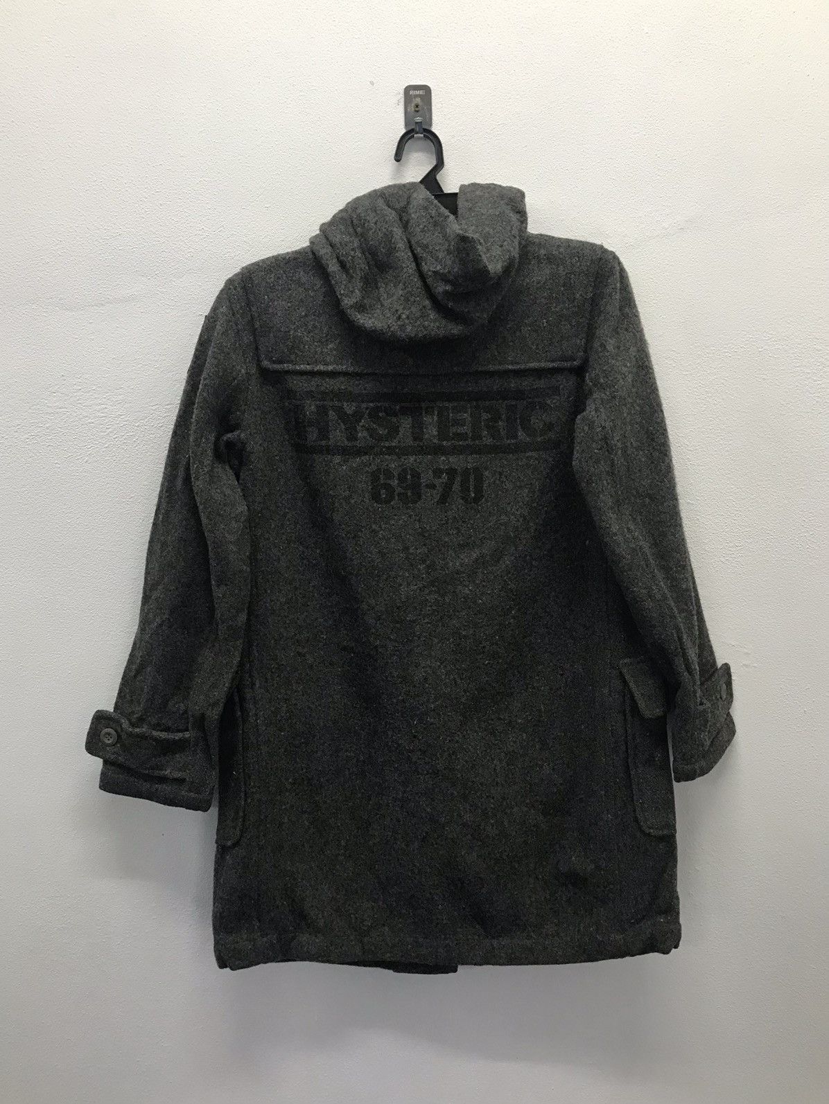 Hysteric Glamour × Japanese Brand VINTAGE HYSTERIC GLAMOUR 69-70 DUFFLE WOOL WITH PATCHES Size US M / EU 48-50 / 2 - 2 Thumbnail
