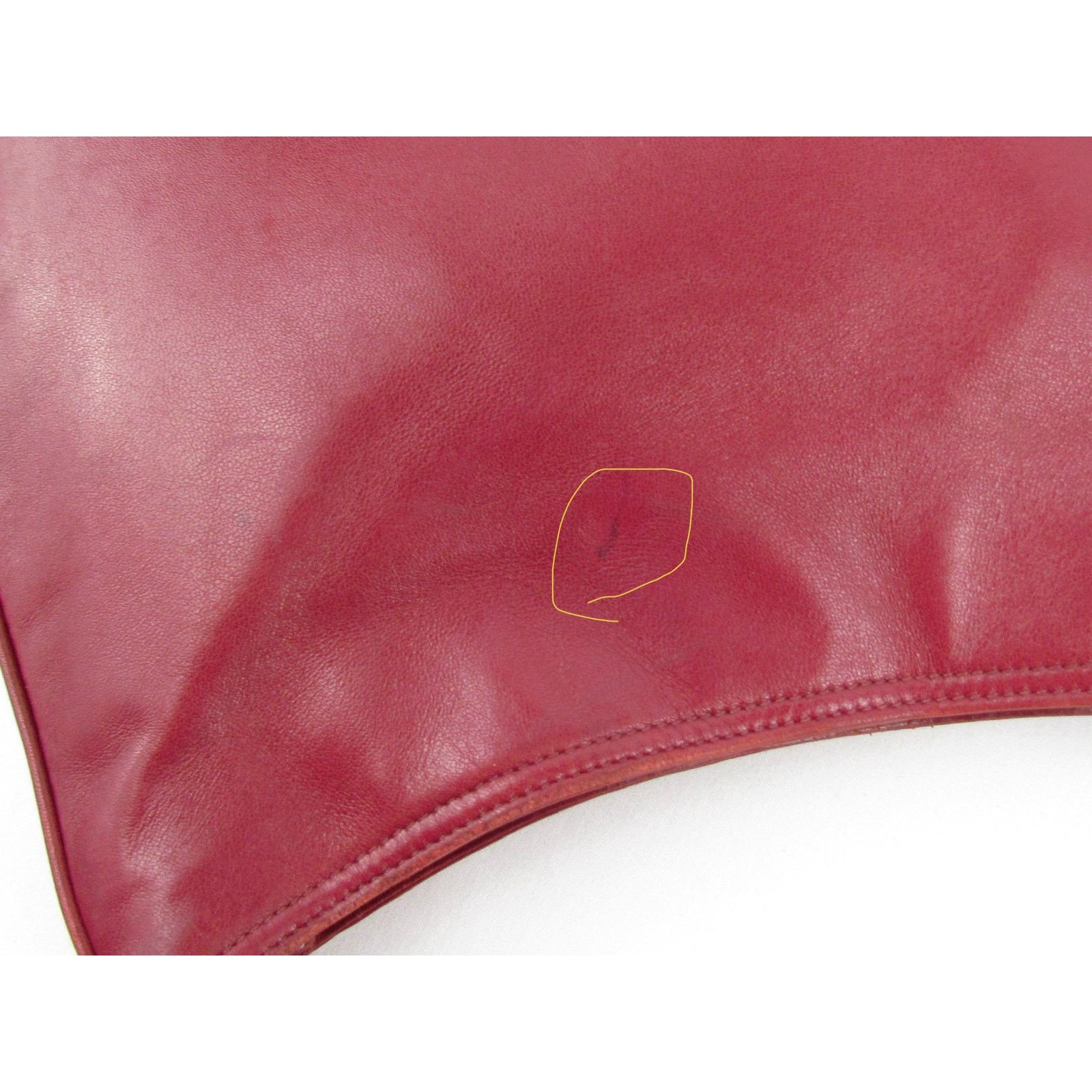 Coach Authentic Coach Y2K Vintage Red Smooth Leather Bag Size ONE SIZE - 8 Thumbnail